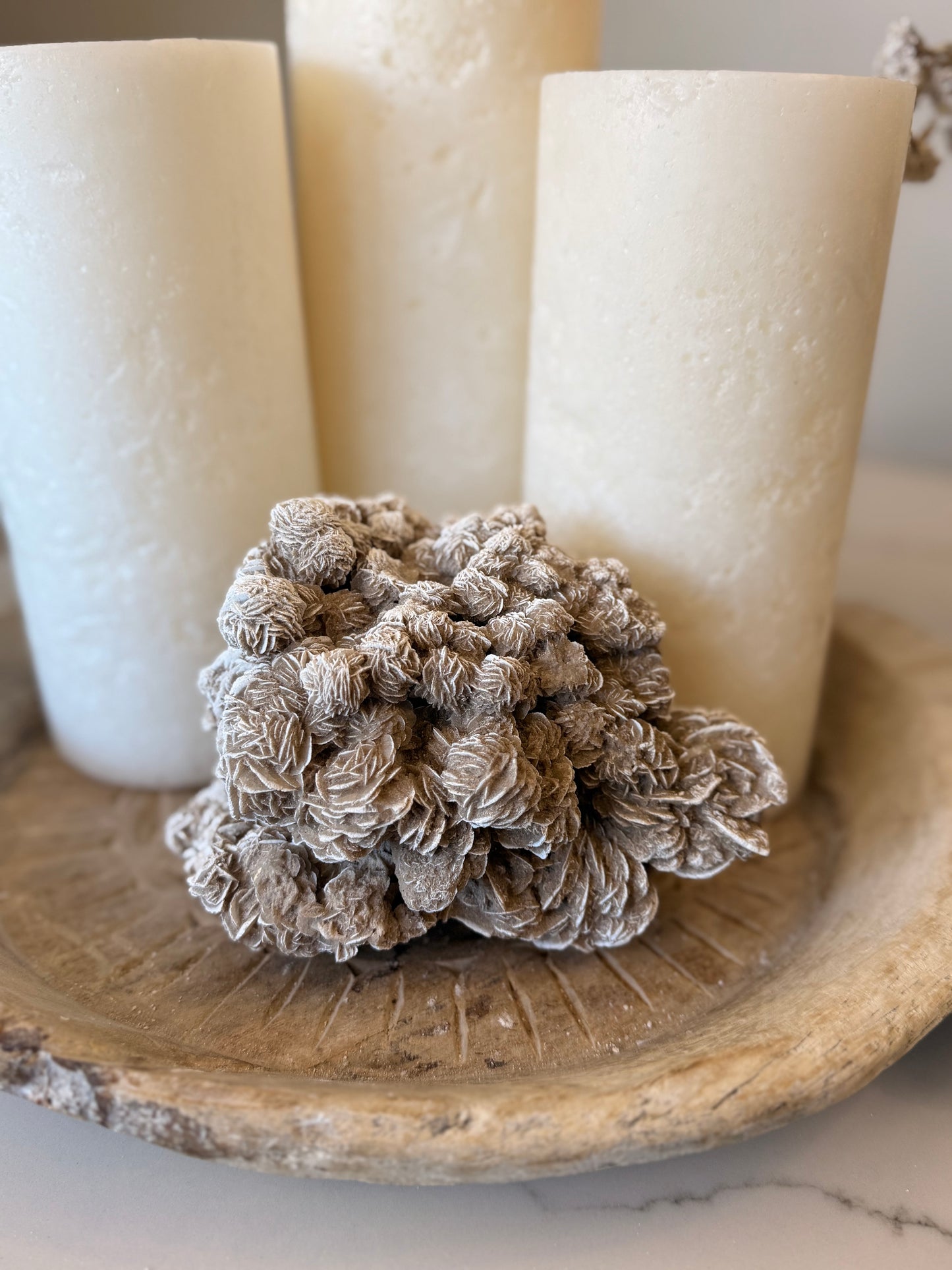Desert Rose Selenite Cluster – 1.387kg