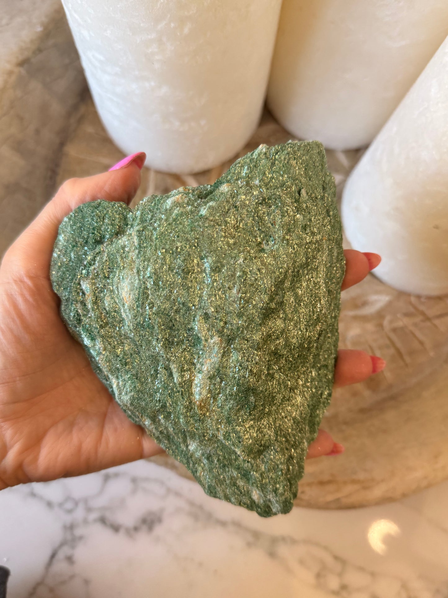 Green Fuchsite Rough Specimen – 642g