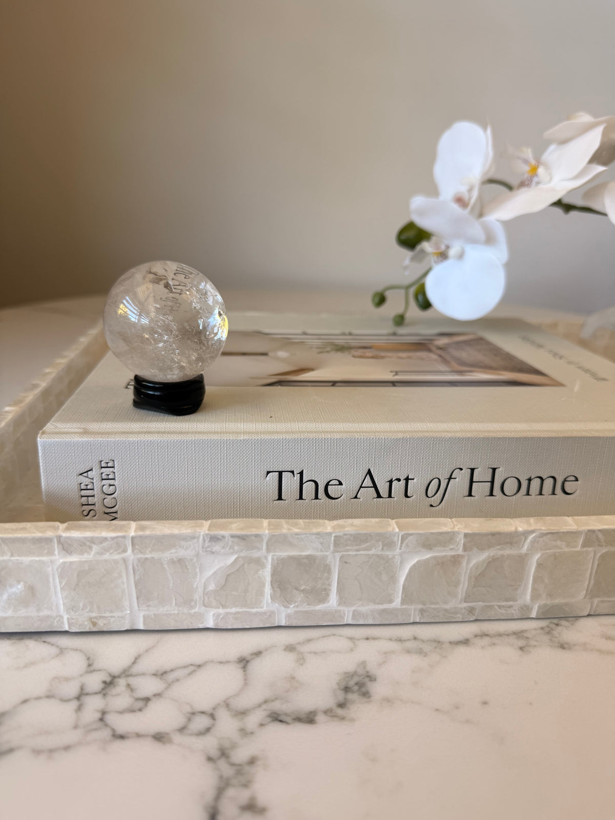 Clear Quartz Rainbow Sphere – 146g