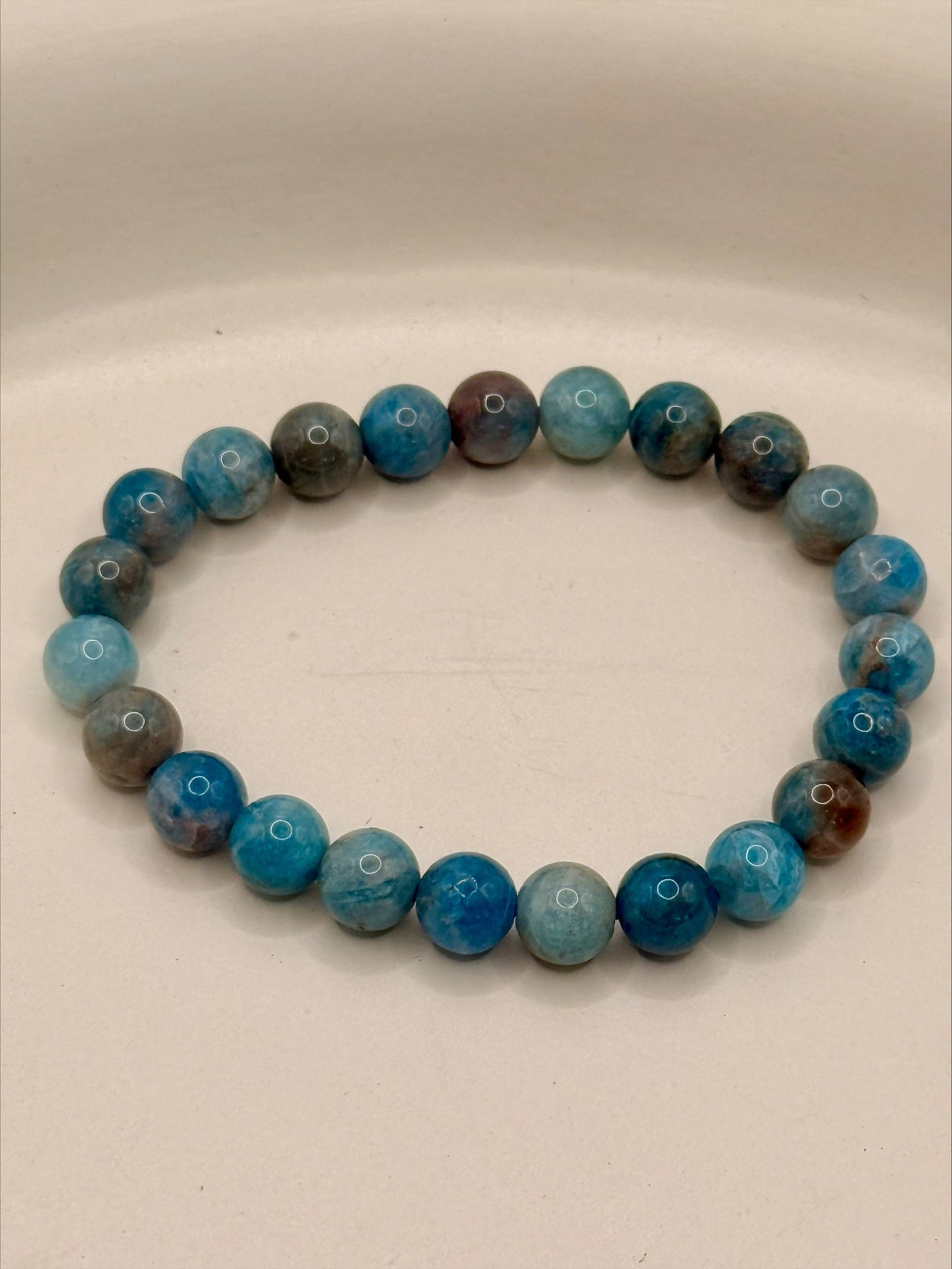 Blue Opalite Bracelet | 8mm Beads