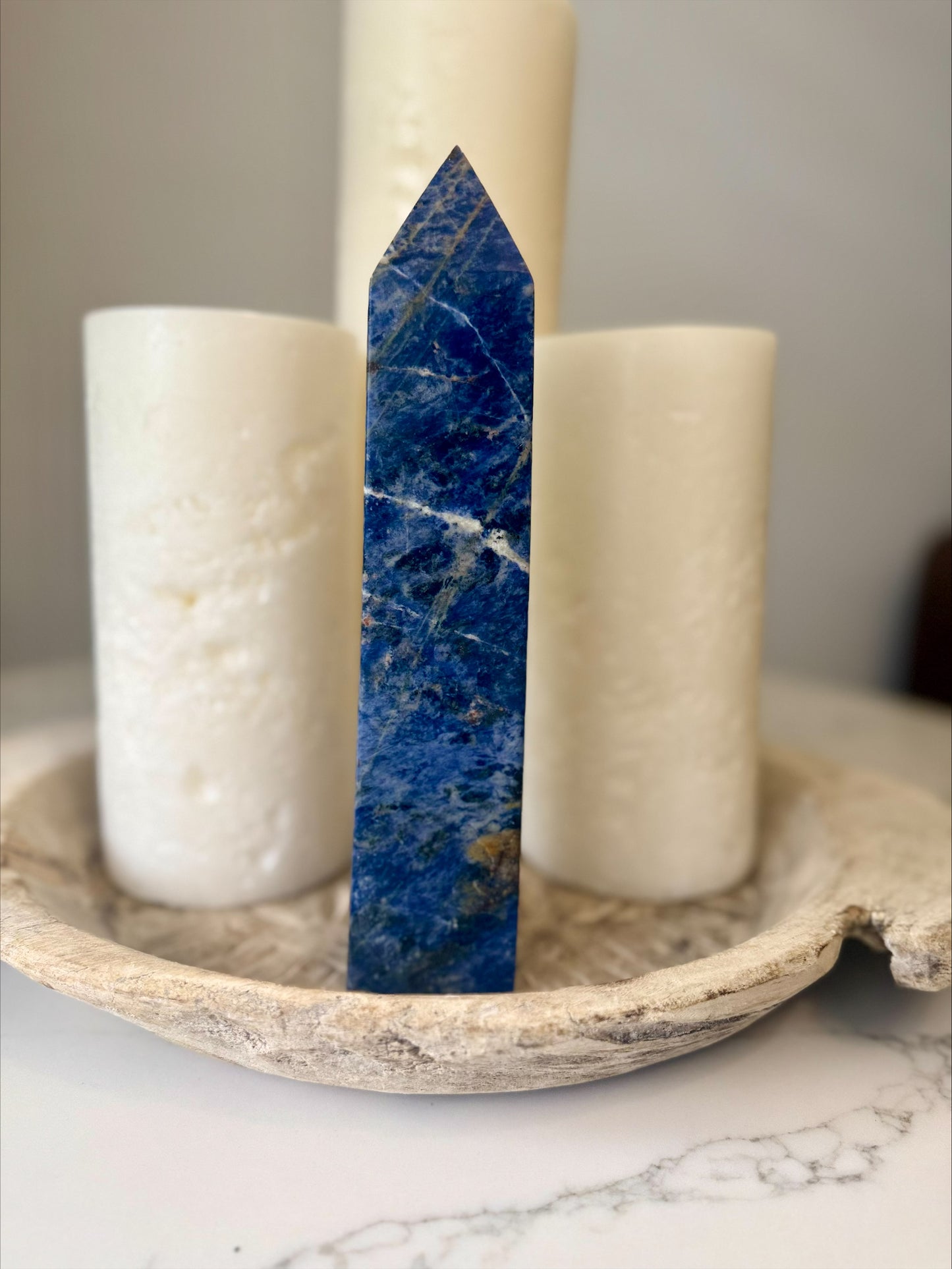 Natural Sodalite Tower | 1.1kg
