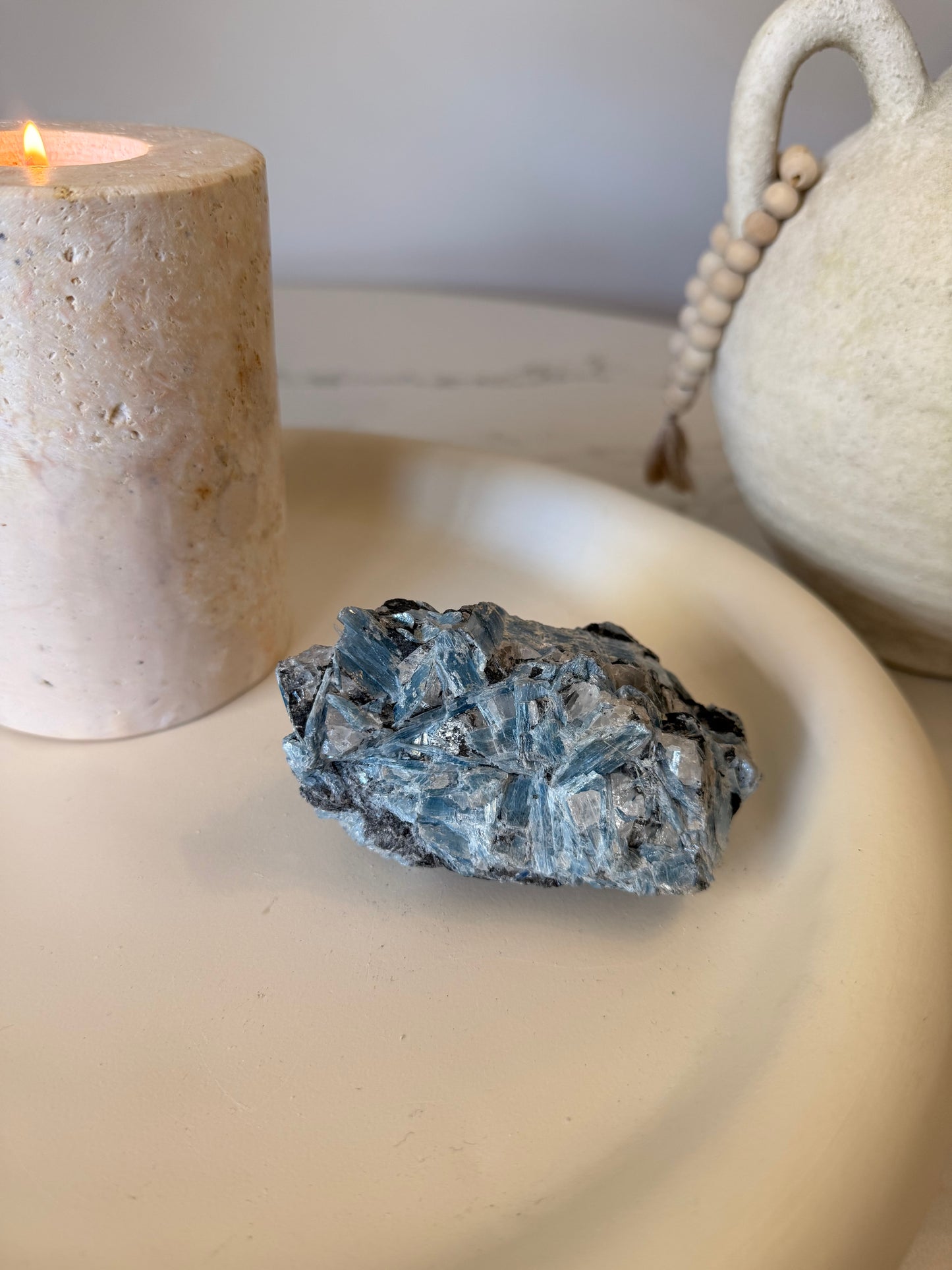 Blue Kyanite Cluster – 451g