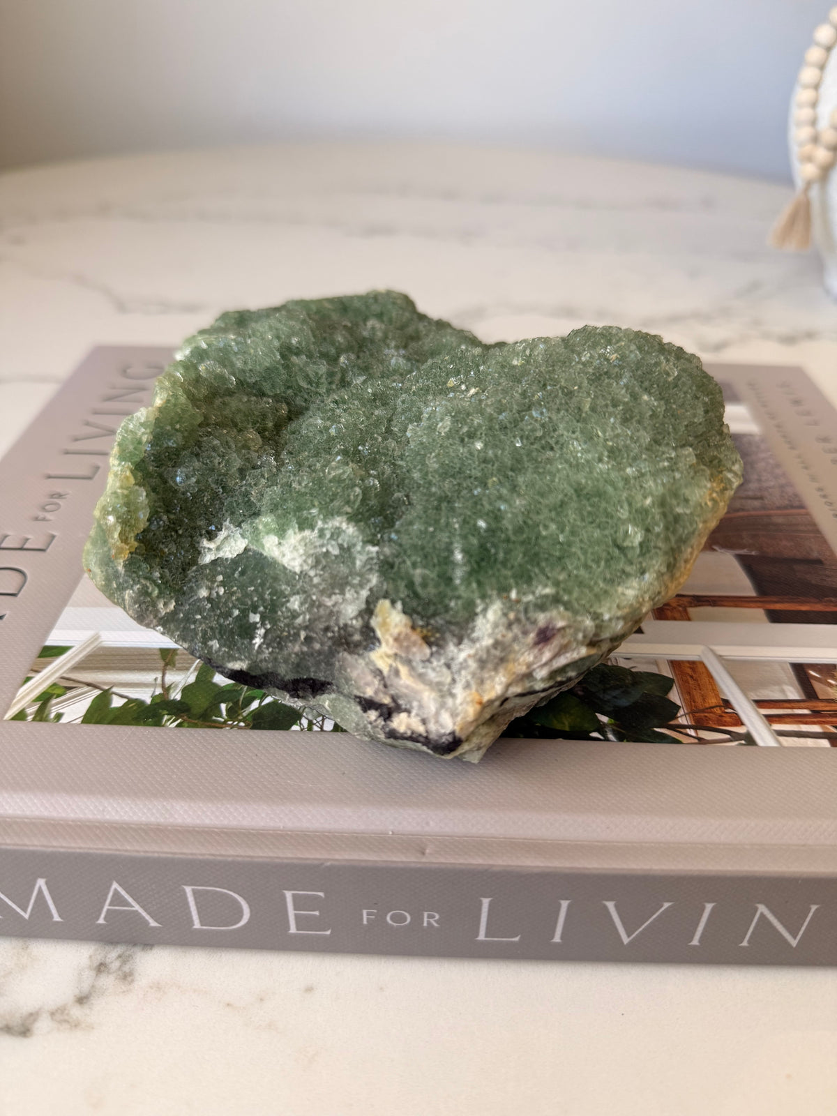 Green Fluorite Statement Cluster – 1.537kg