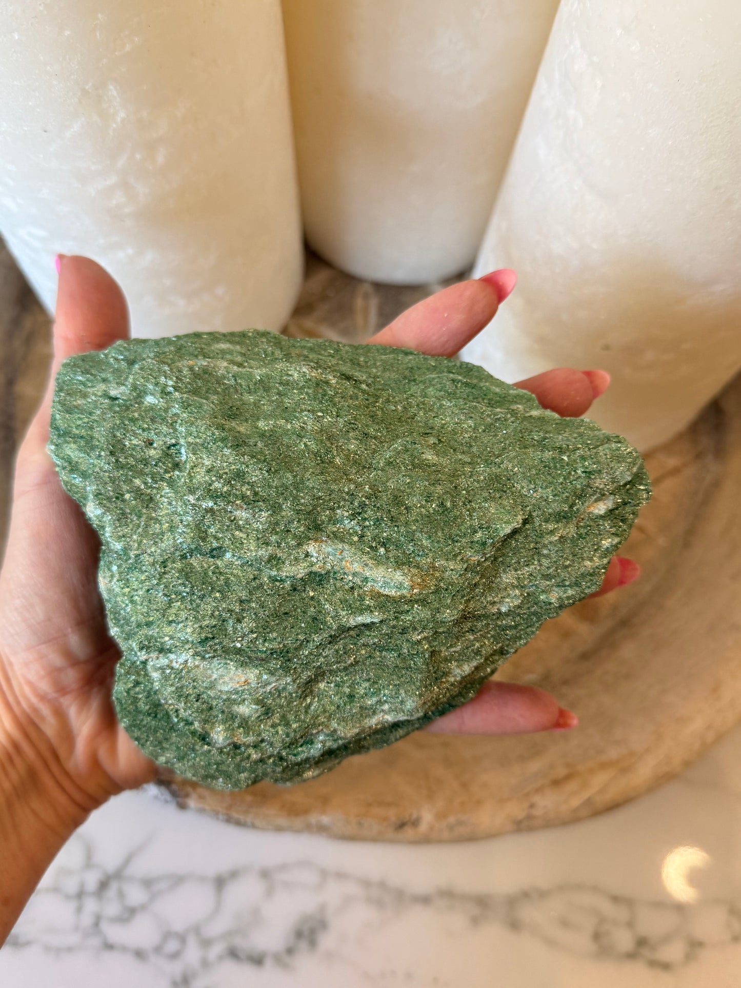 Green Fuchsite Rough Specimen – 642g