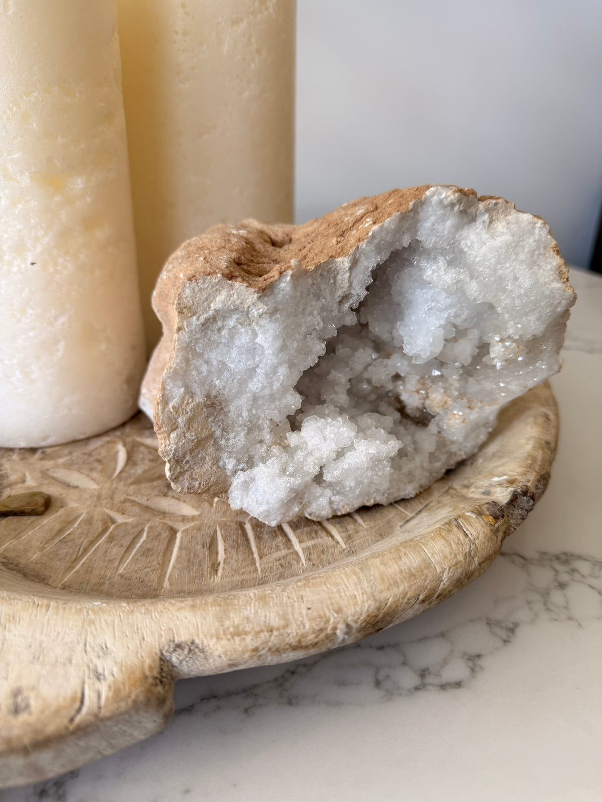 Natural Moroccan Quartz Geode – 2.218kg
