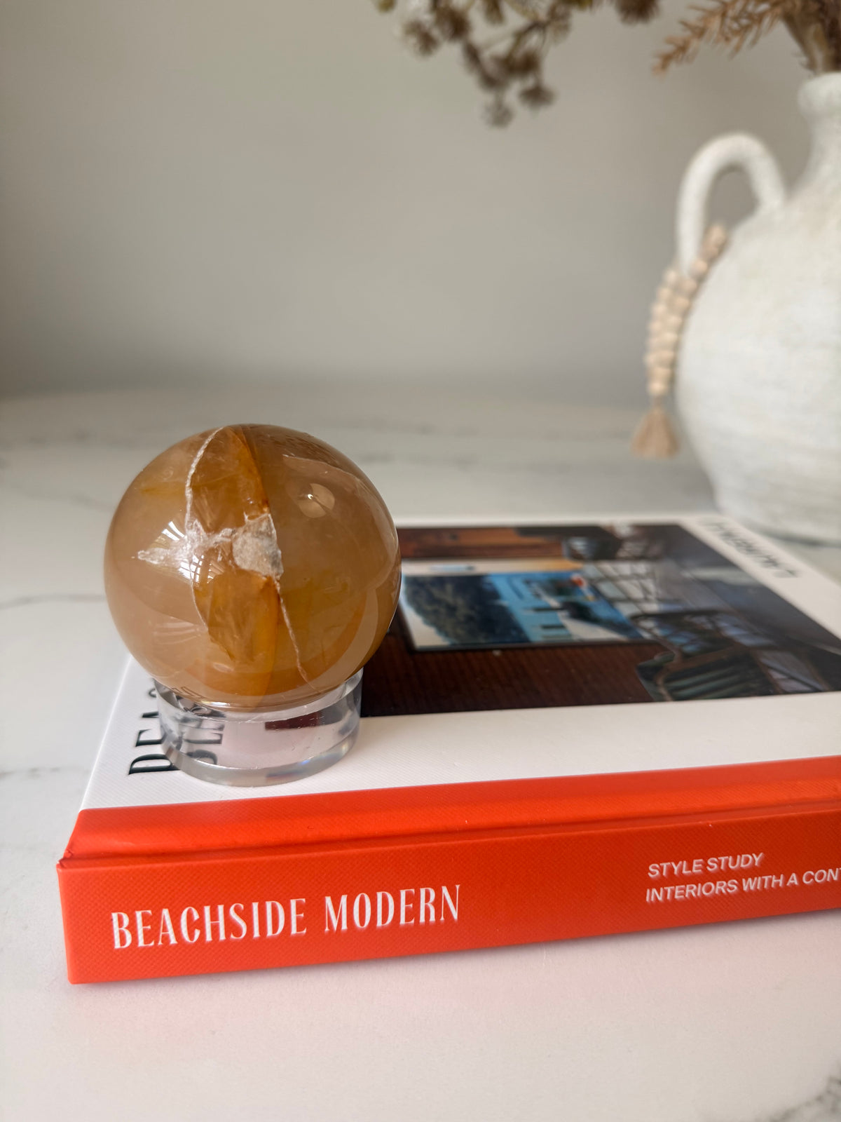 Golden Healer Quartz Sphere – 317g