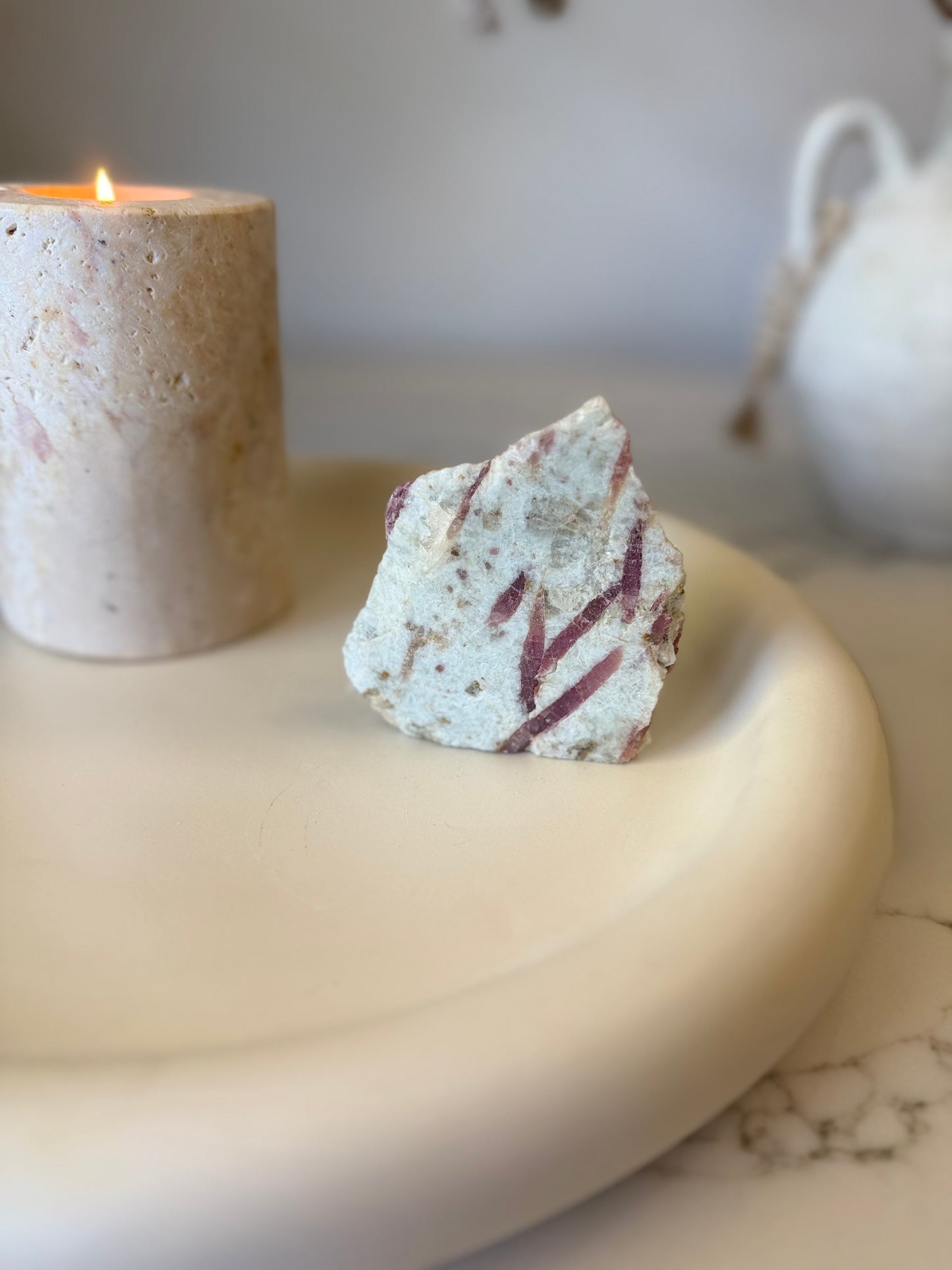 Pink Tourmaline Specimen – 302g