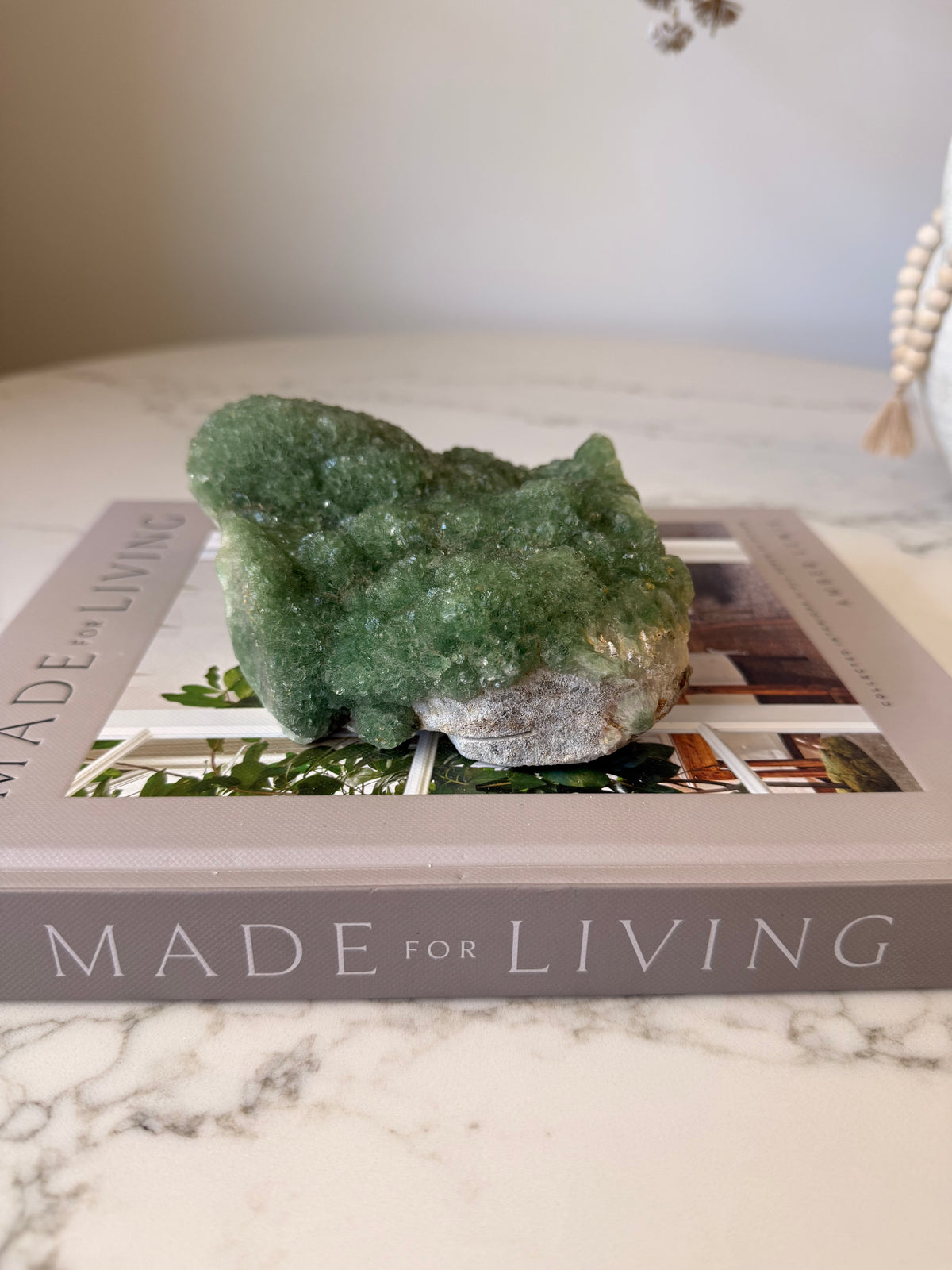 Green Fluorite Statement Cluster – 1.537kg