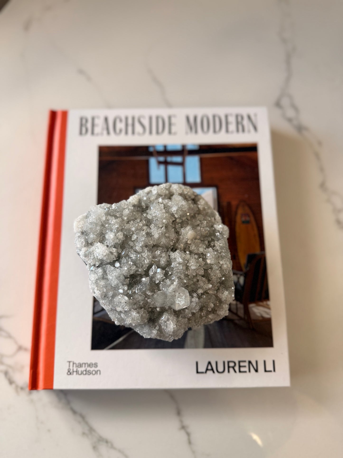 Apophyllite & Stilbite Cluster – 790g | Jalgaon, India