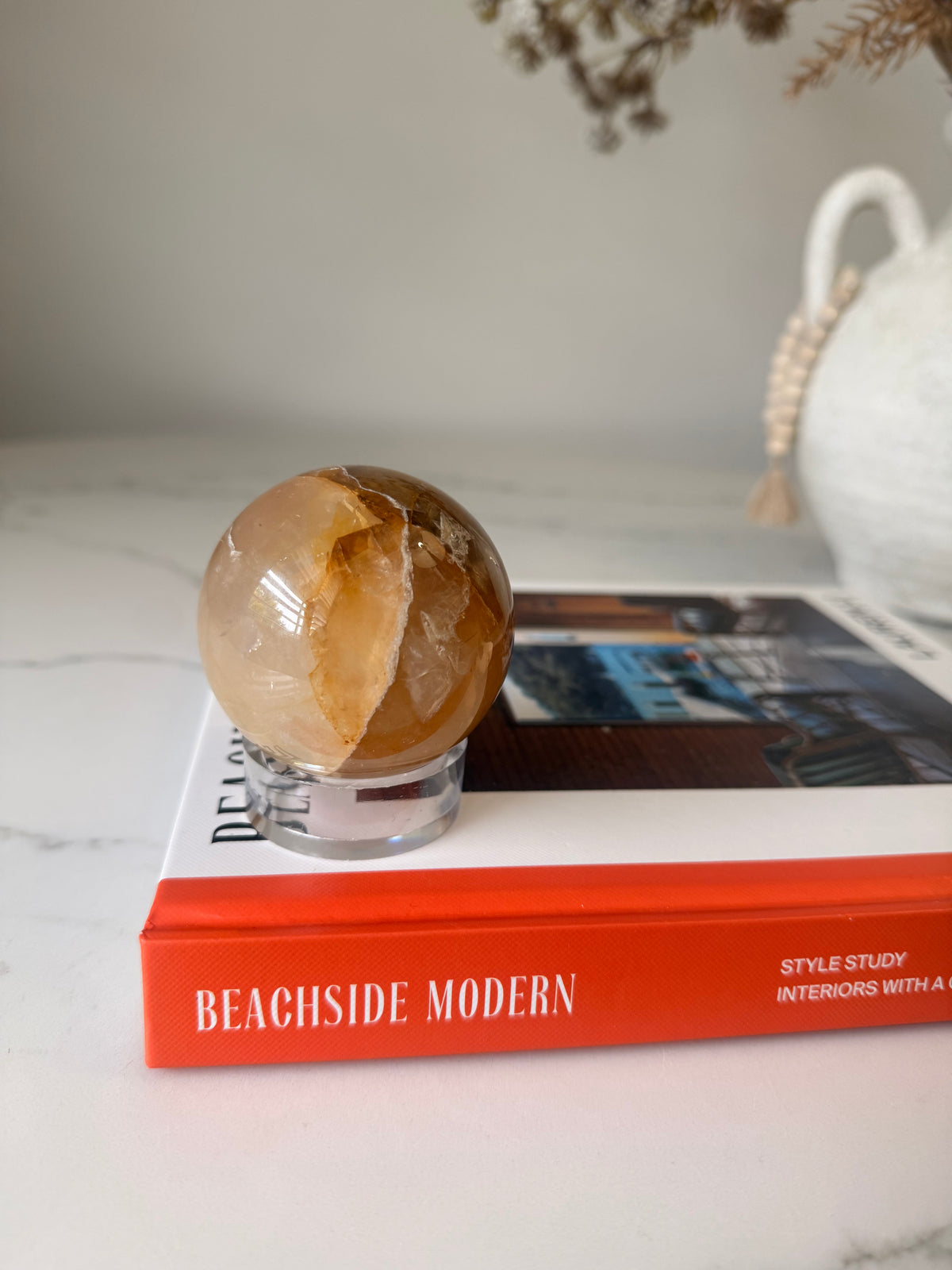 Golden Healer Quartz Sphere – 317g