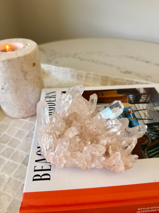Pink Quartz Cluster – 488 g