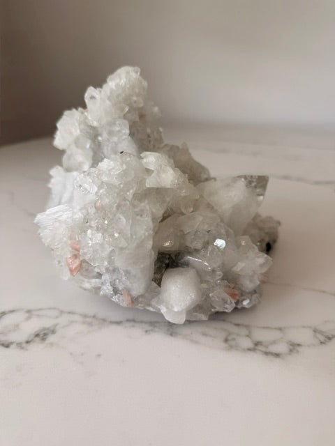 Statement Apophyllite & Stilbite Crystal Cluster 2.3kg