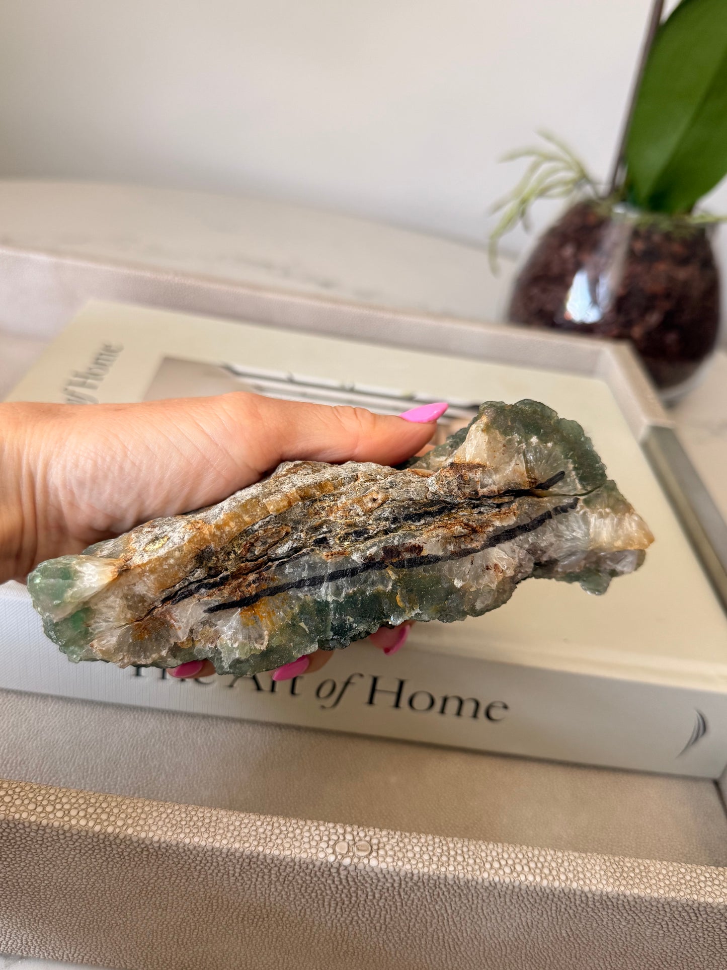Green Fluorite Cluster – 623g