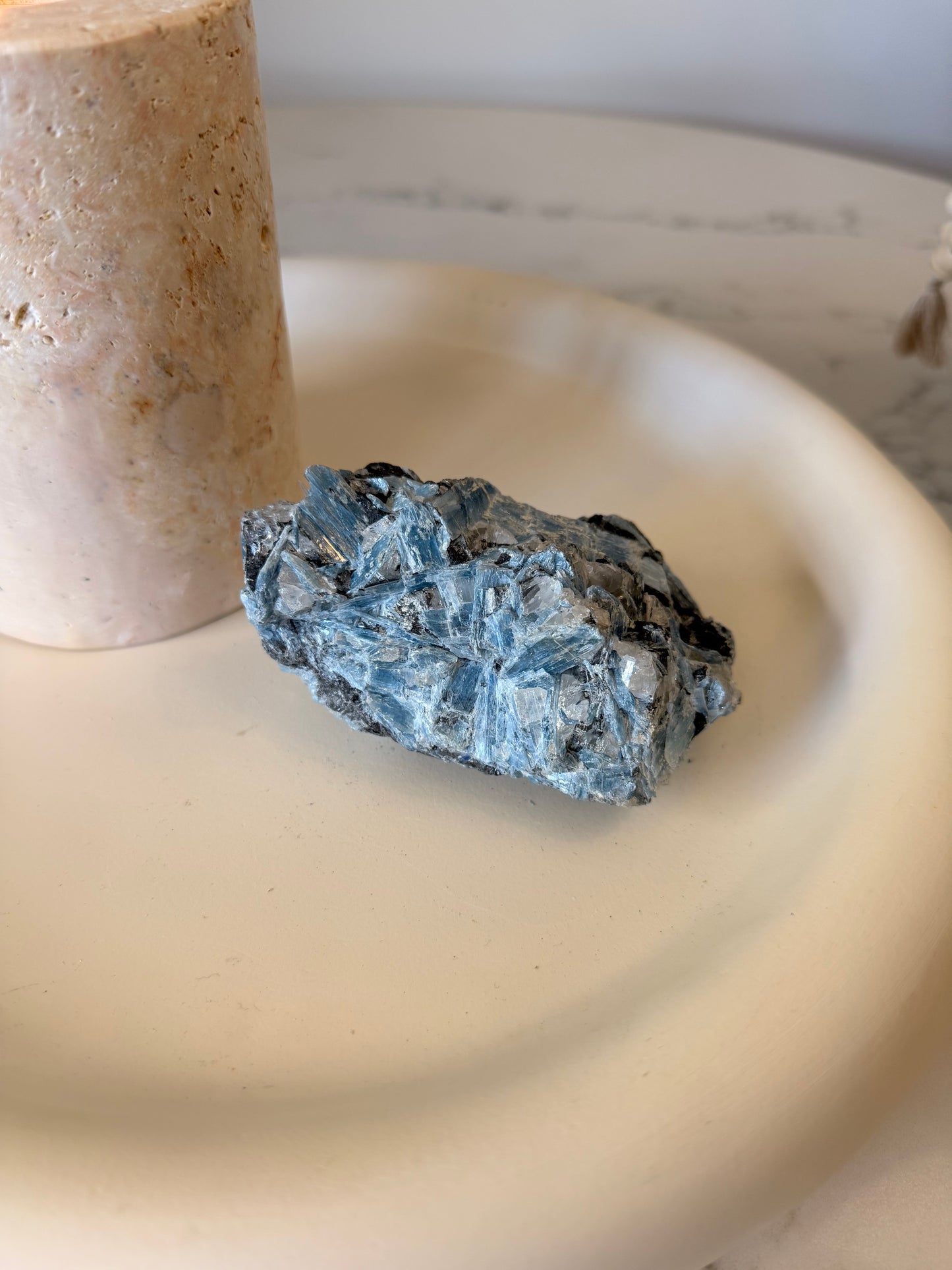 Blue Kyanite Cluster – 451g
