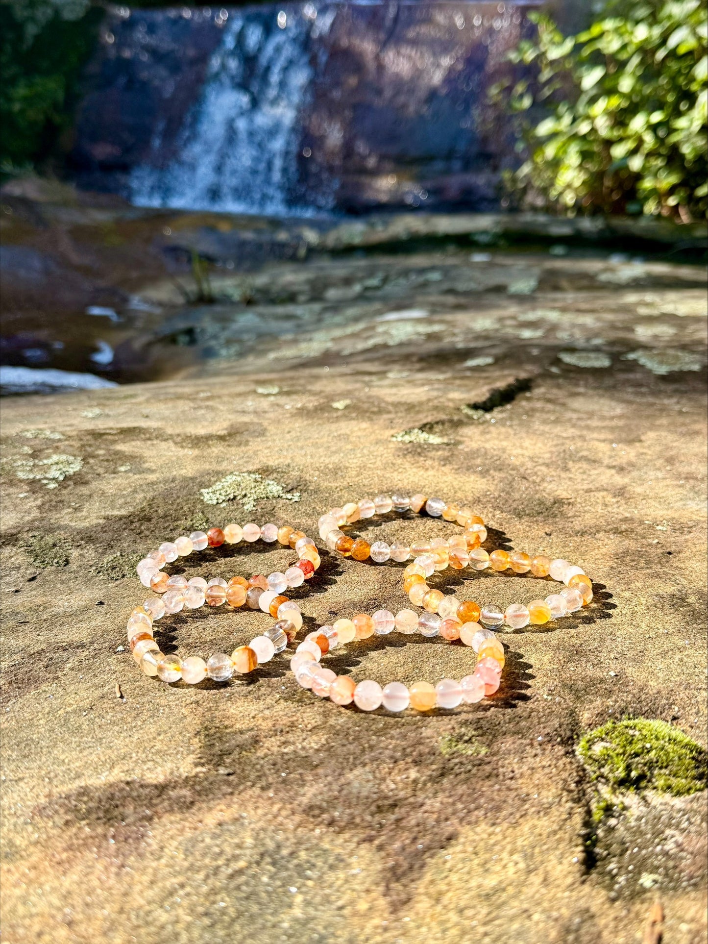 Golden Healer Quartz Bracelet | 8mm Natural Crystal Beads