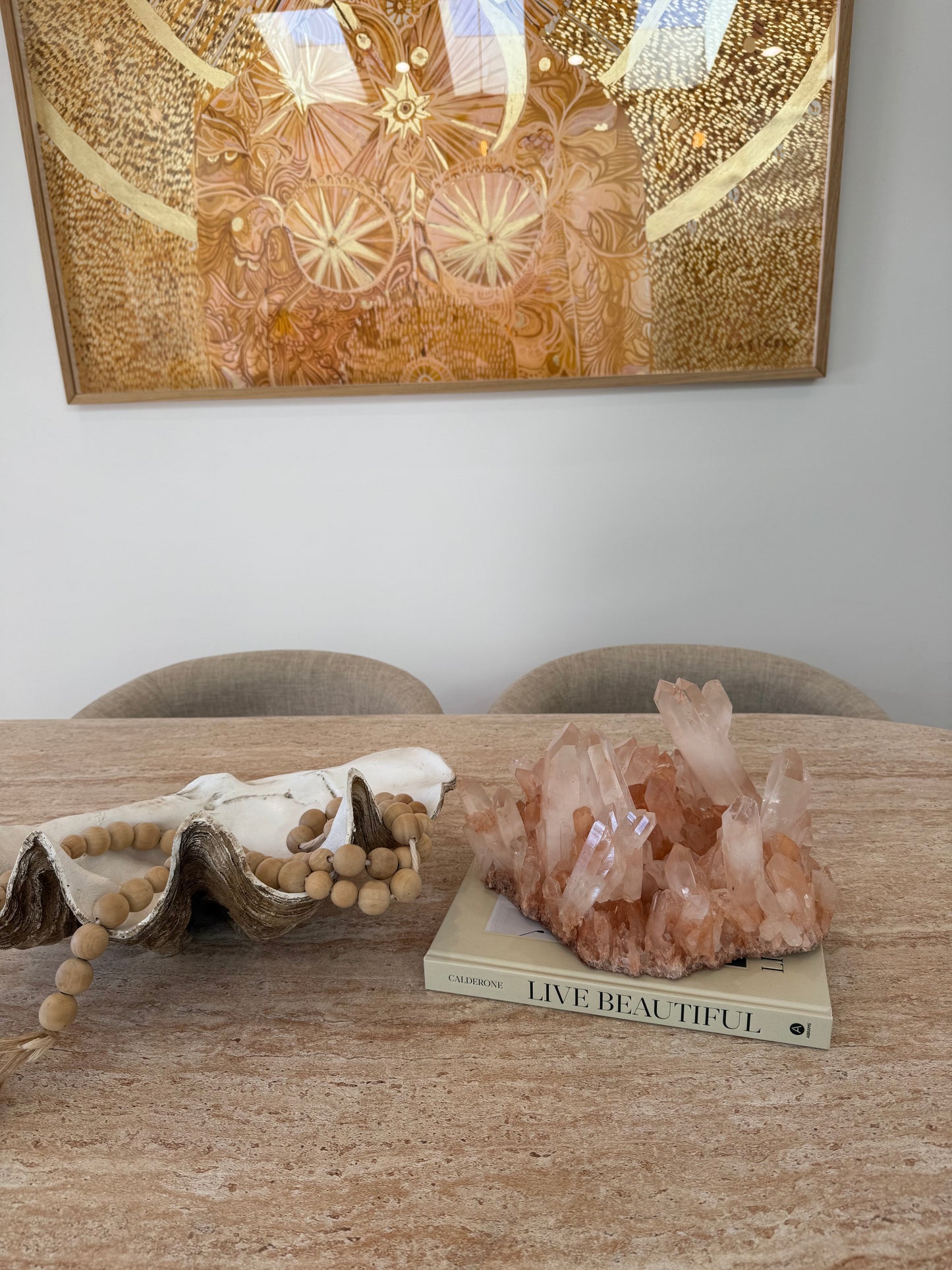Pink Quartz Cluster – 6.954 kg