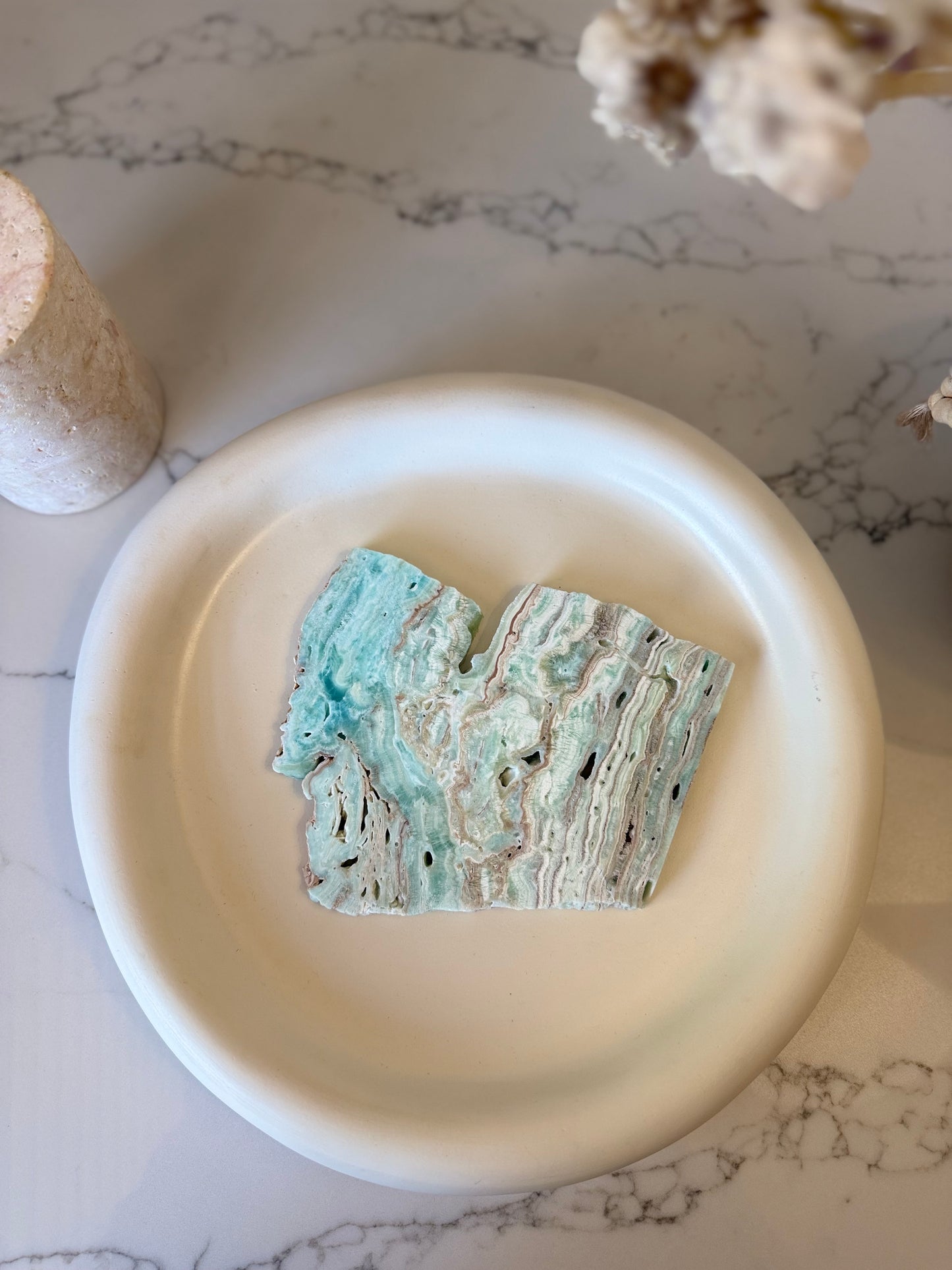 Hemimorphite Display Slice | 461g