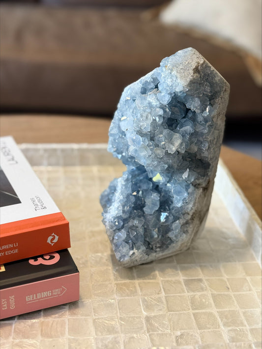 Large Celestite Crystal Cluster | 3.106kg