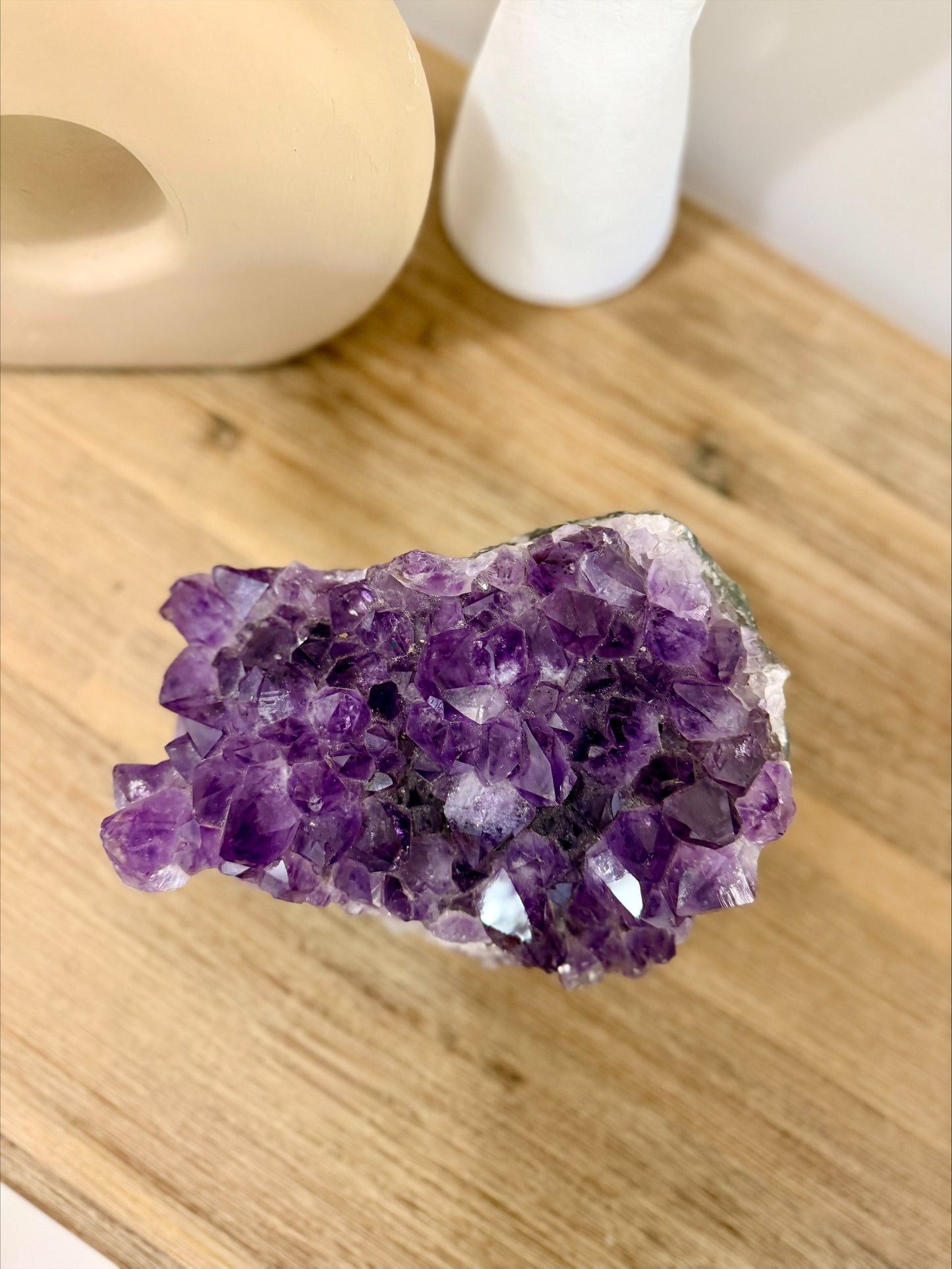 Brazilian Amethyst Crystal Cluster – Rich Violet (2.26kg)