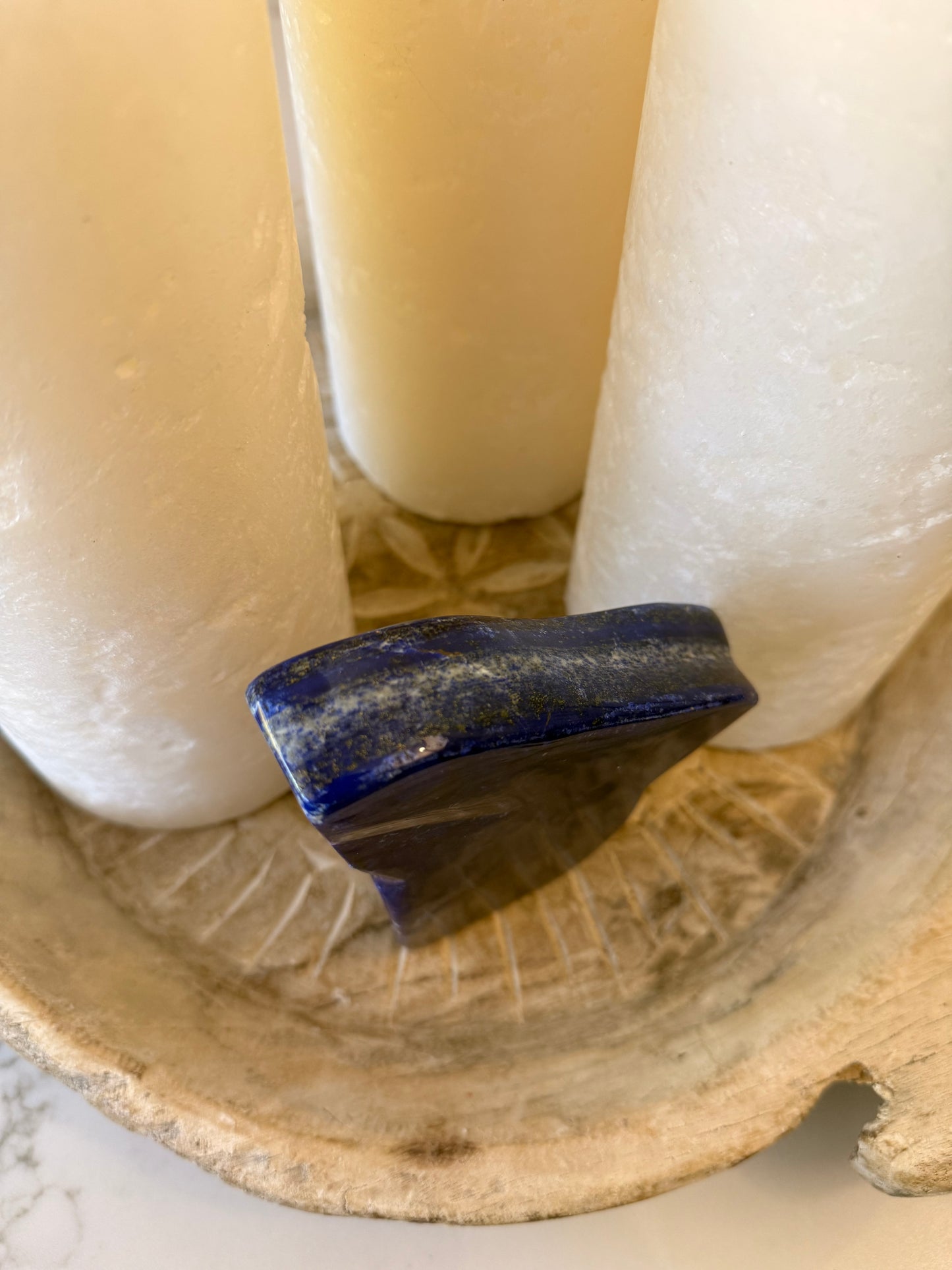 Lapis Lazuli Freeform – 784g Statement Piece