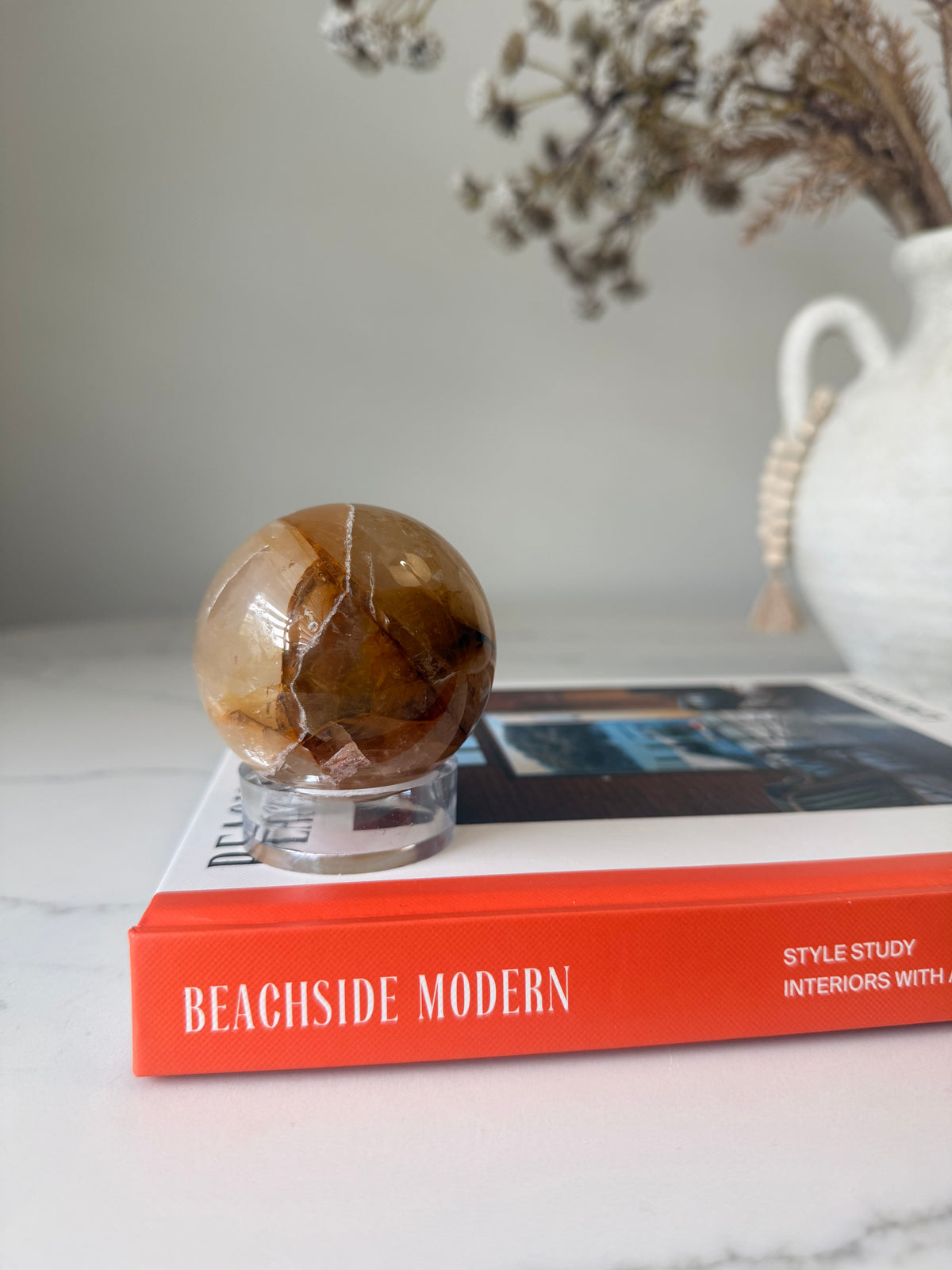 Golden Healer Quartz Sphere – 317g