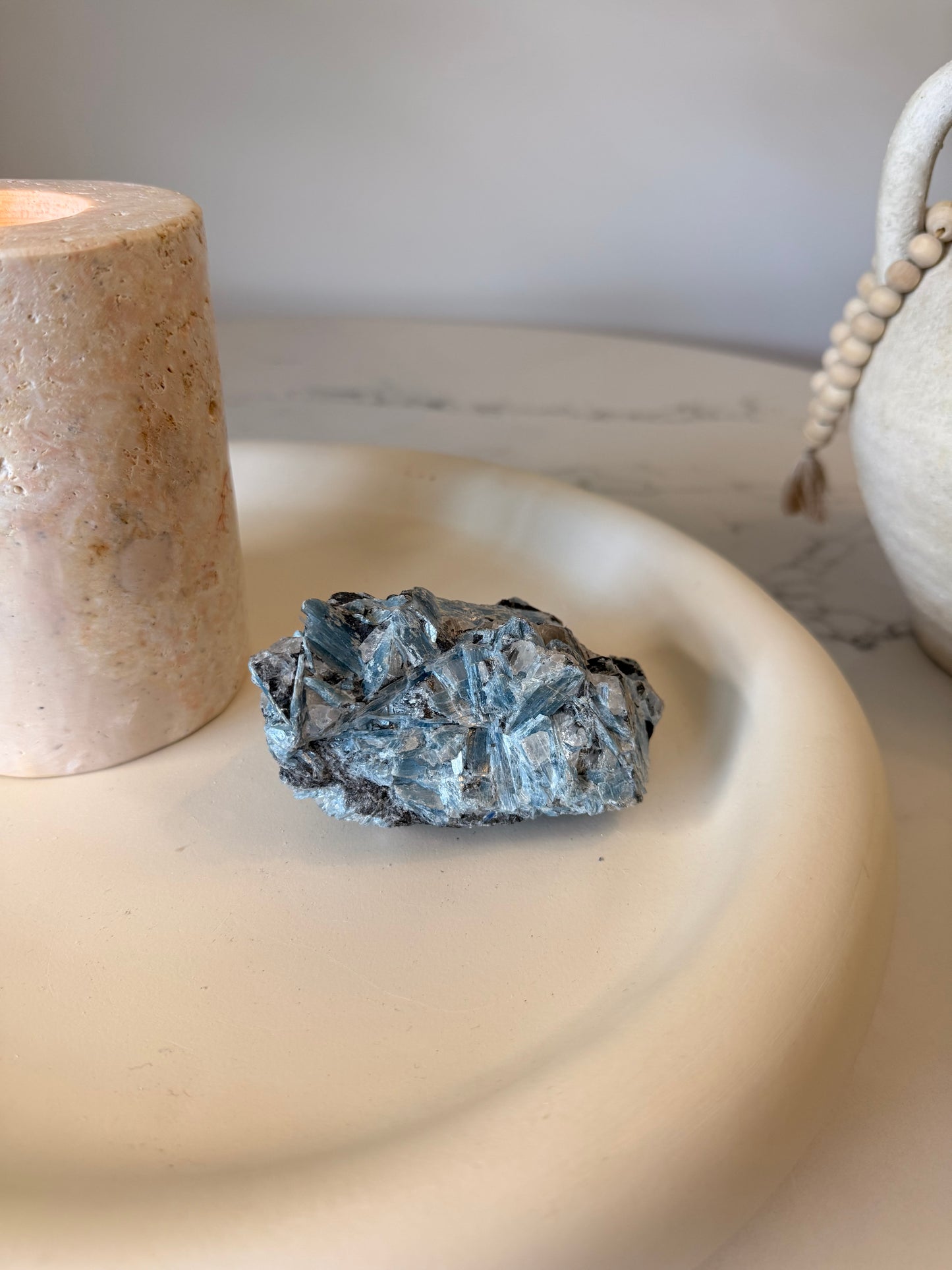 Blue Kyanite Cluster – 451g