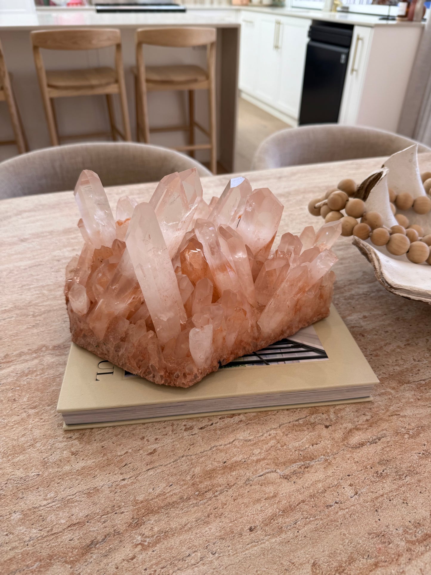 Pink Quartz Cluster – 6.954 kg