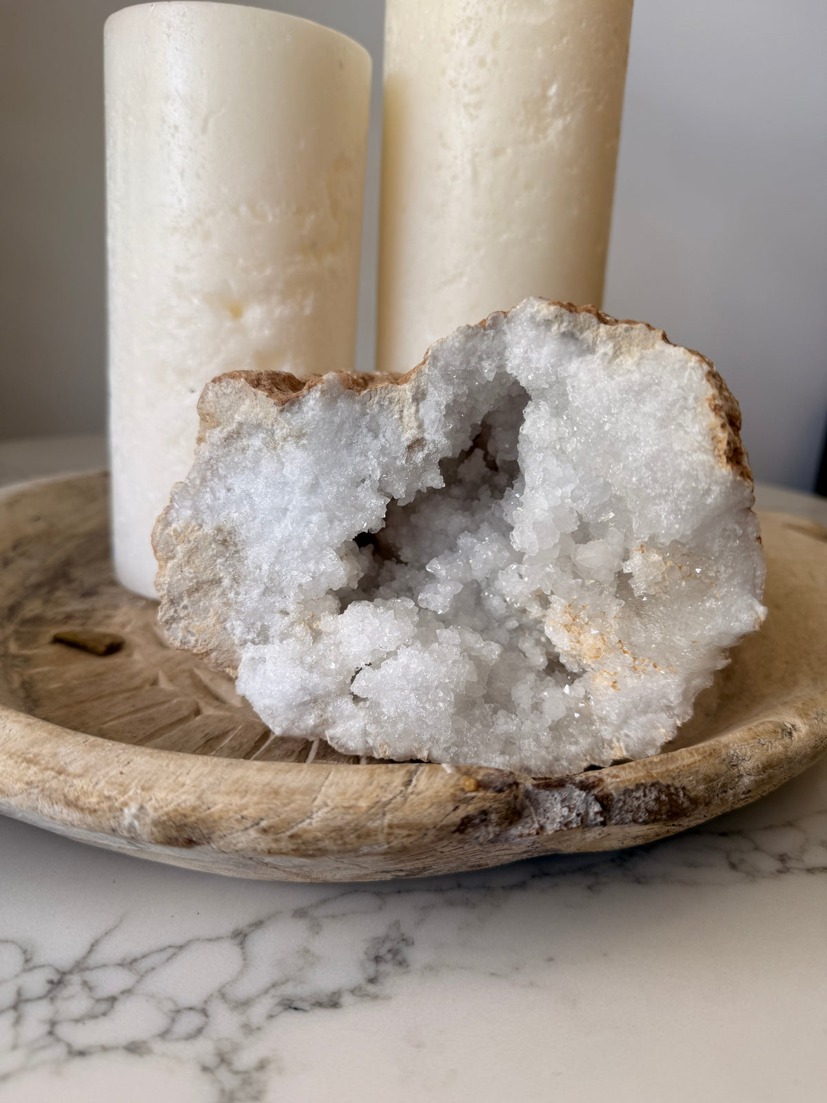 Natural Moroccan Quartz Geode – 2.218kg