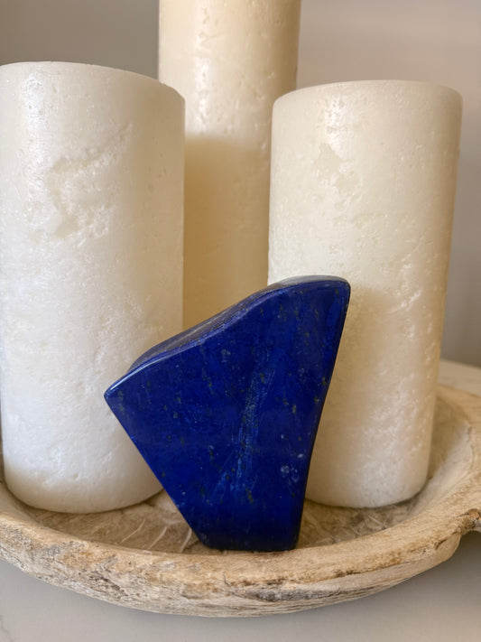 Lapis Lazuli Freeform – 784g Statement Piece