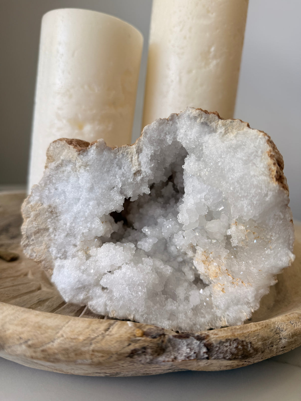 Natural Moroccan Quartz Geode – 2.218kg