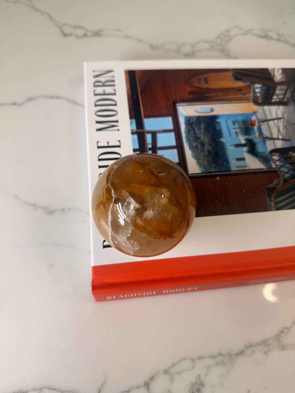 Golden Healer Quartz Sphere – 317g