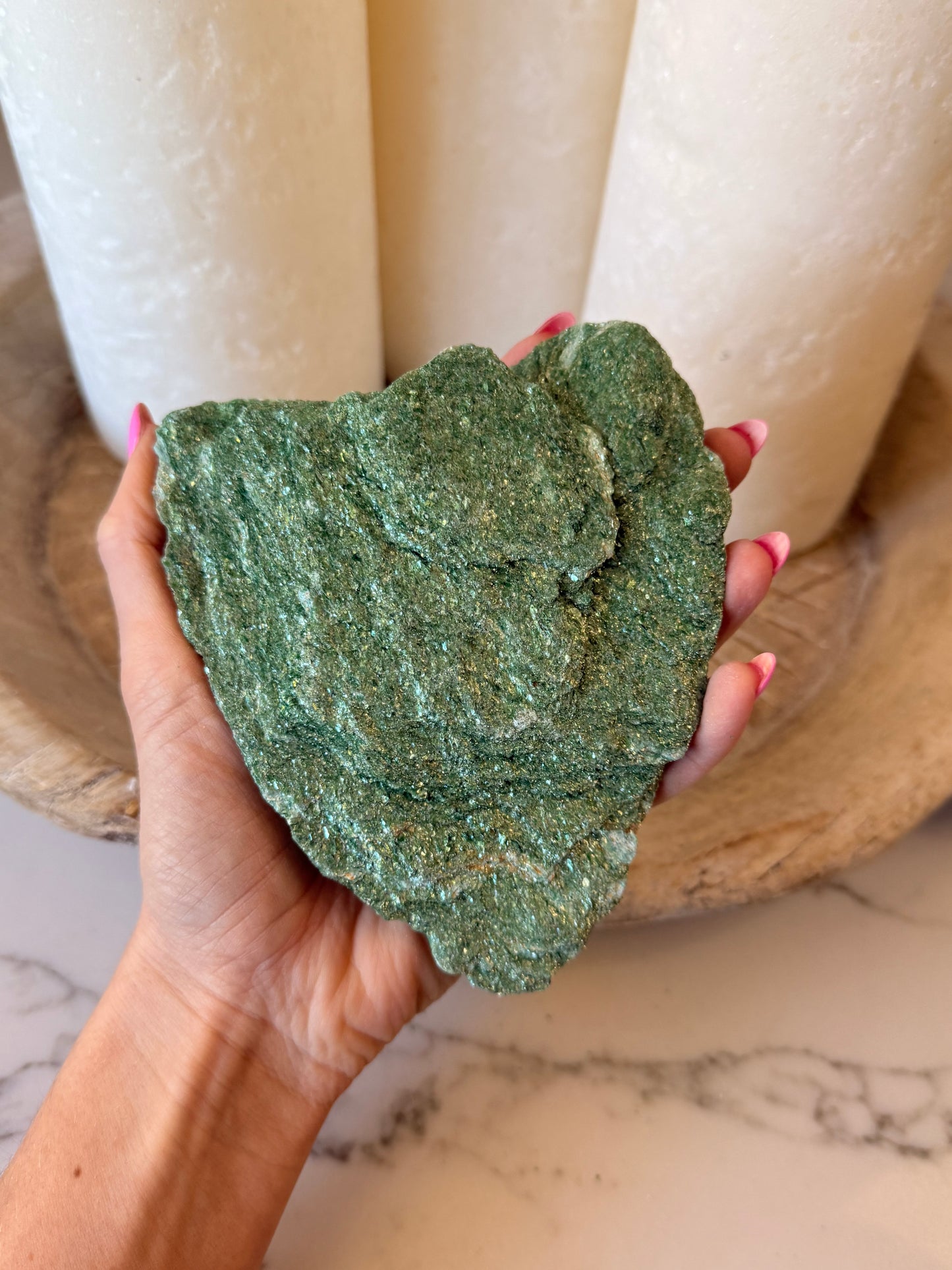 Green Fuchsite Rough Specimen – 642g