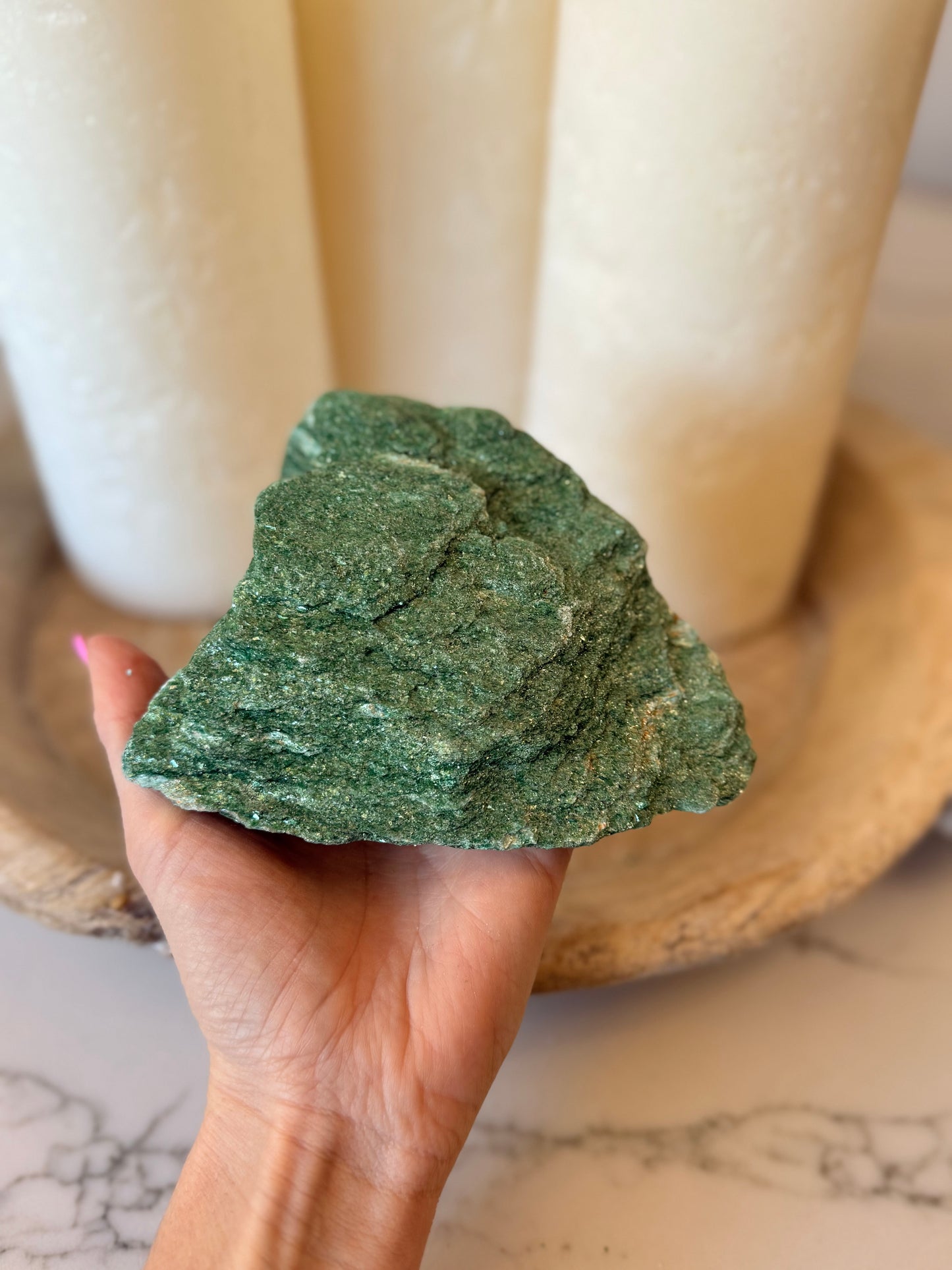 Green Fuchsite Rough Specimen – 642g