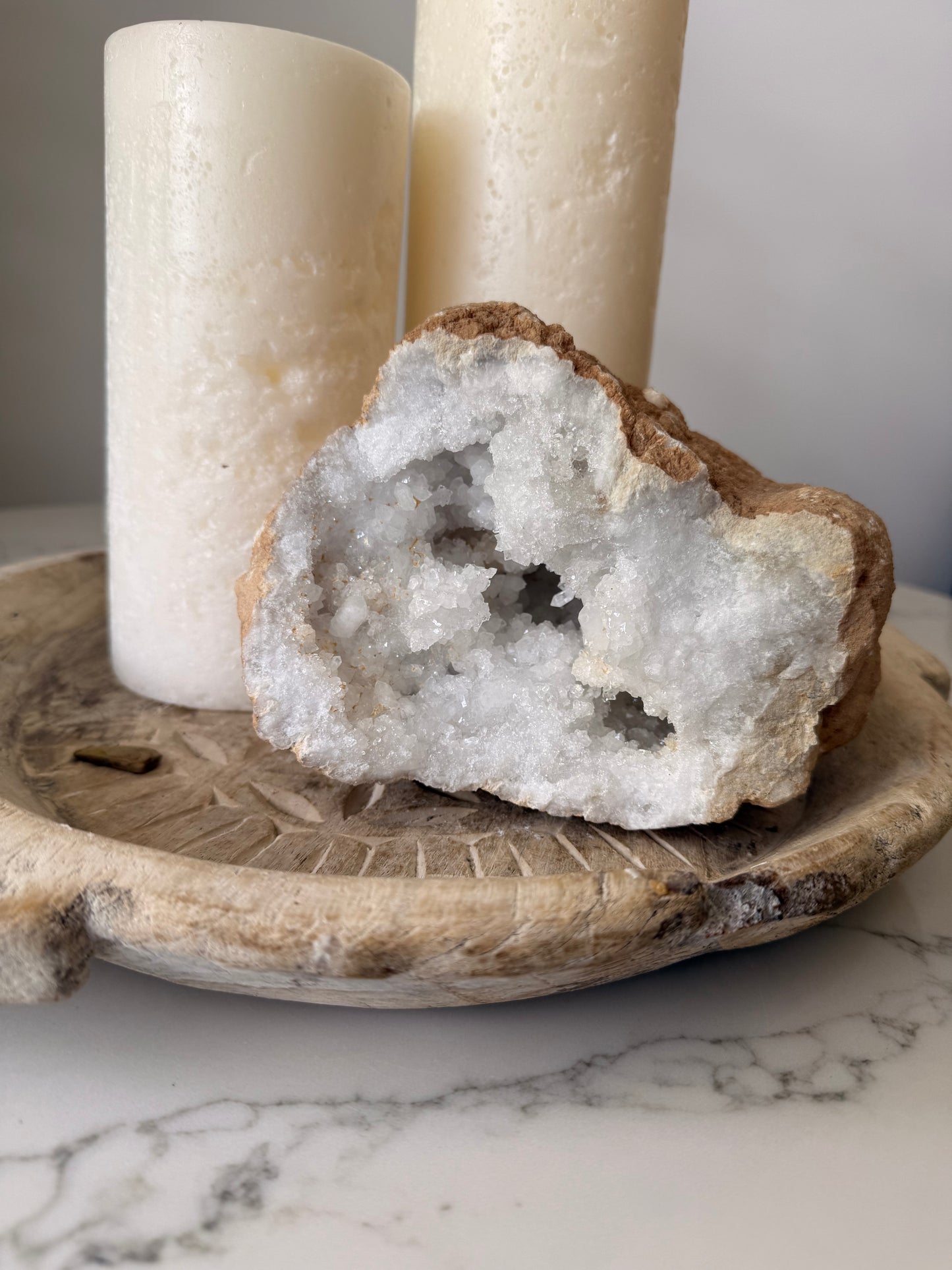 Natural Moroccan Quartz Geode – 3.467kg