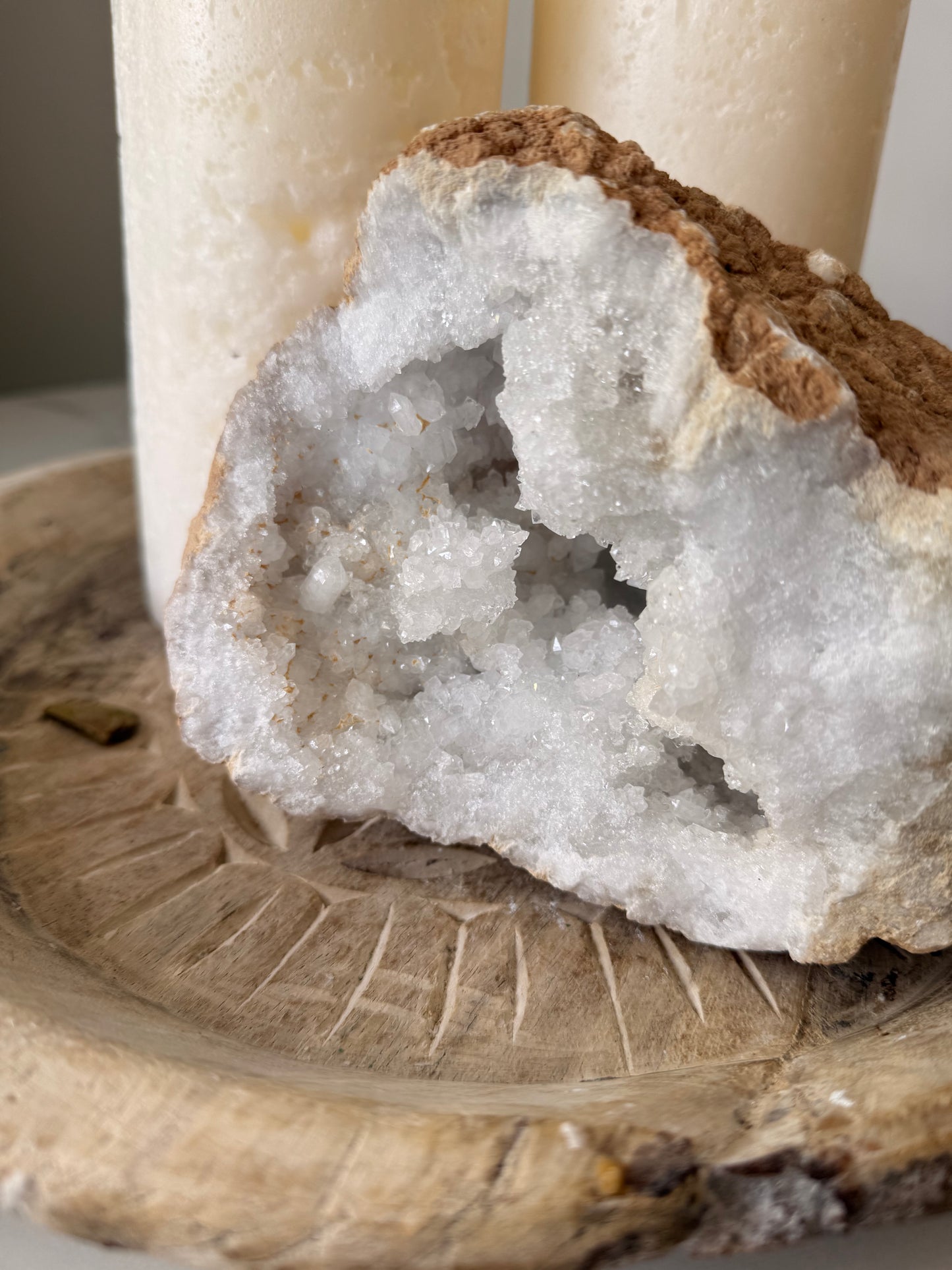 Natural Moroccan Quartz Geode – 3.467kg