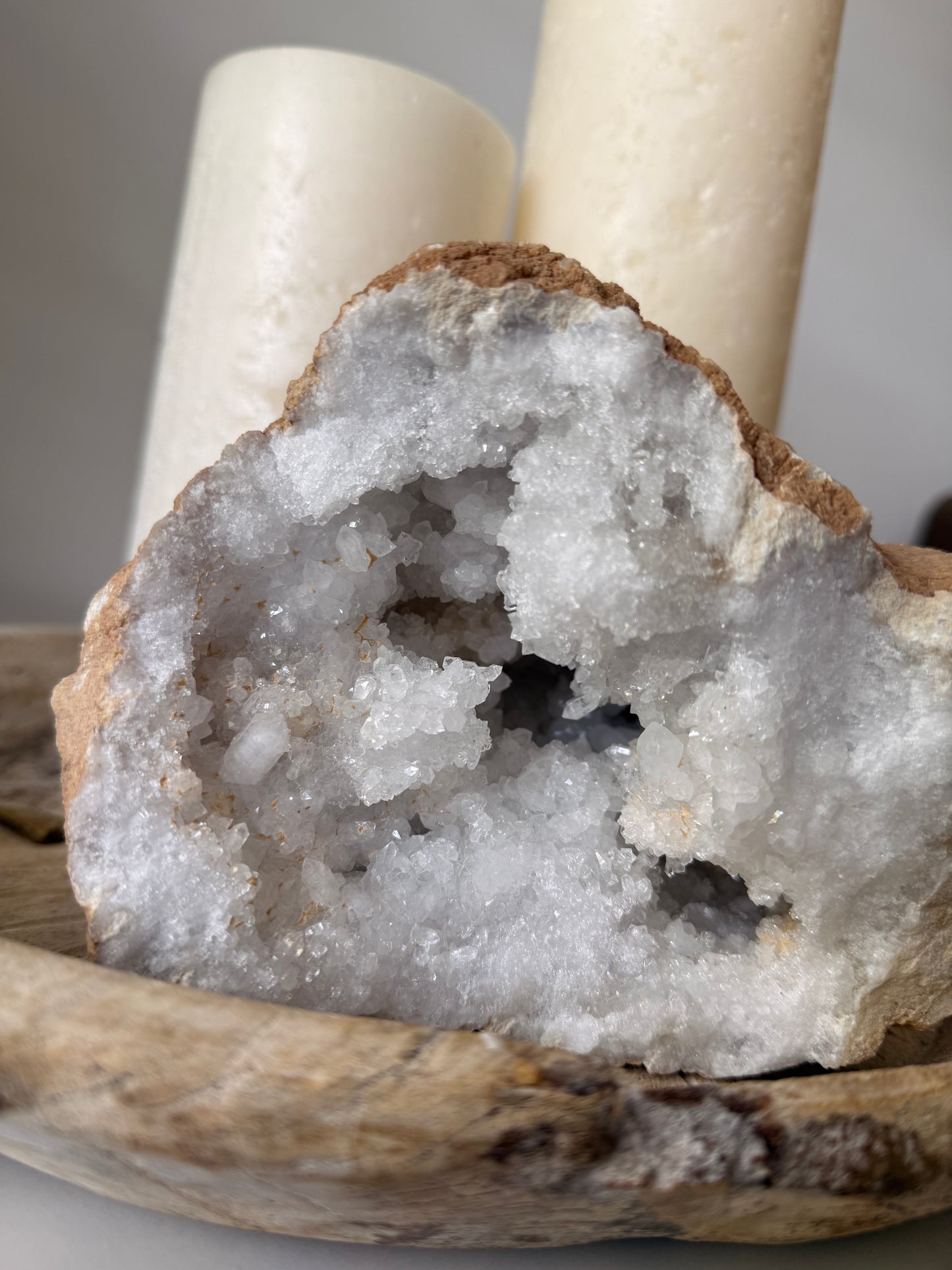 Natural Moroccan Quartz Geode – 3.467kg