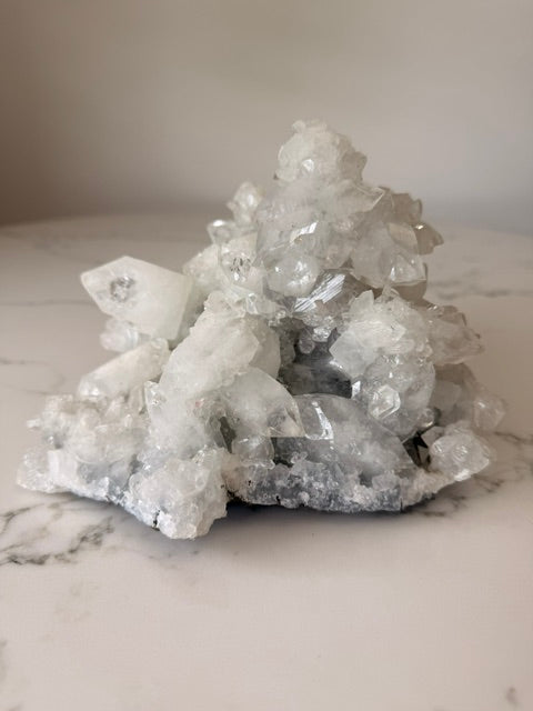 Statement Apophyllite & Stilbite Crystal Cluster 2.3kg