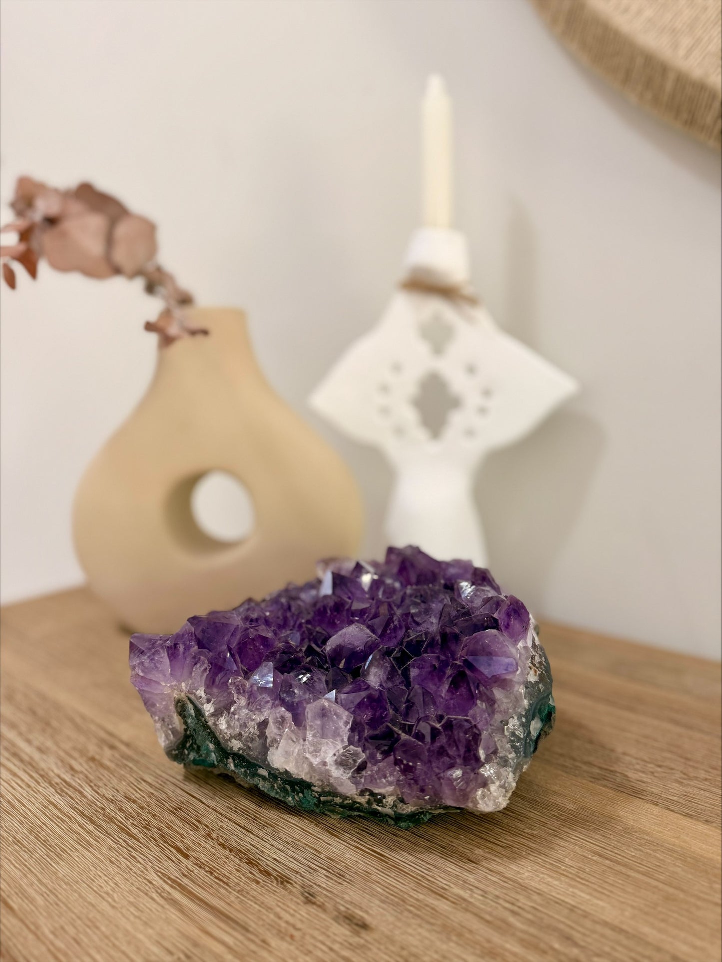 Brazilian Amethyst Crystal Cluster – Rich Violet (2.26kg)