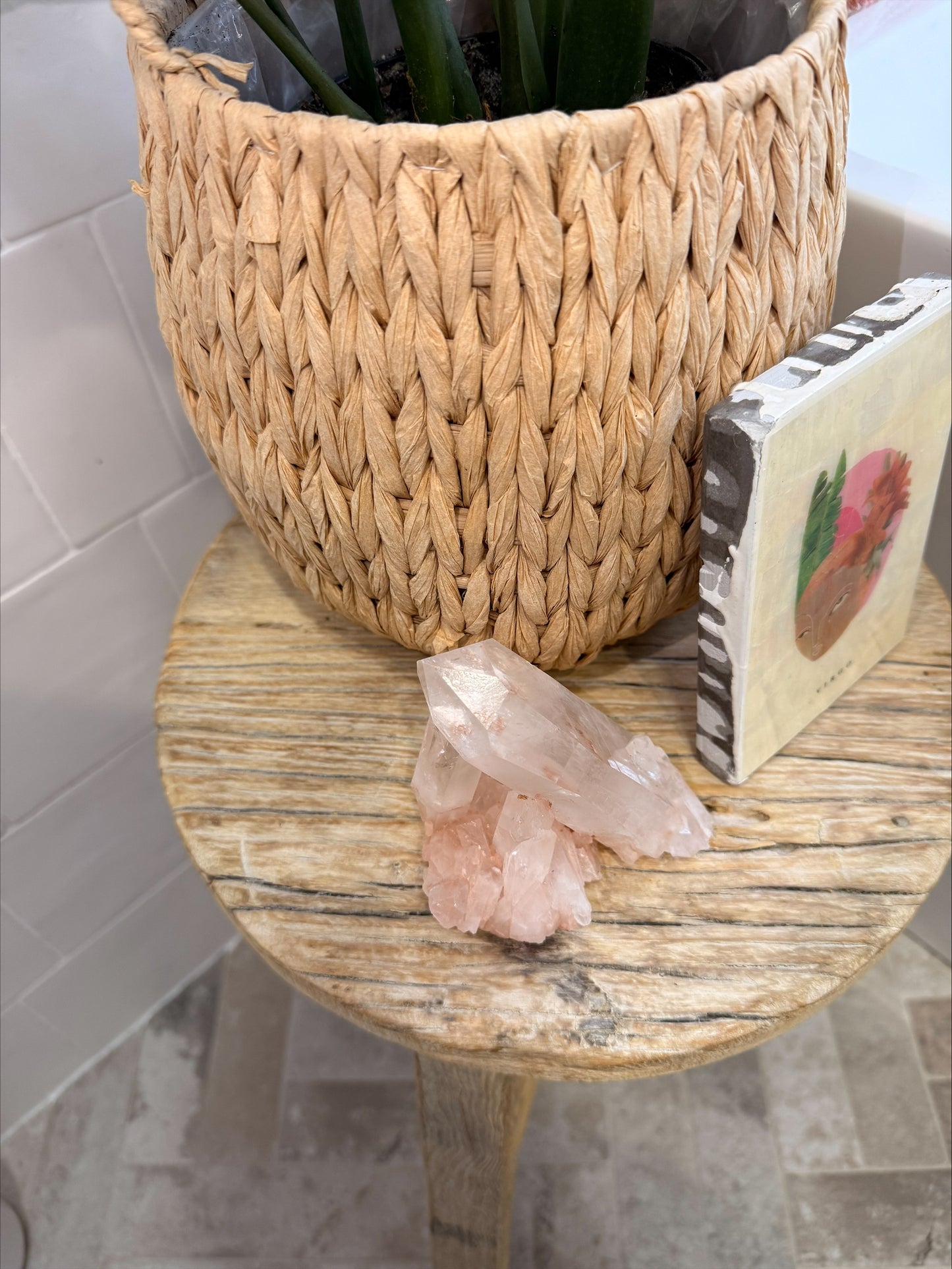 Blush Rose Quartz Cluster | 424g