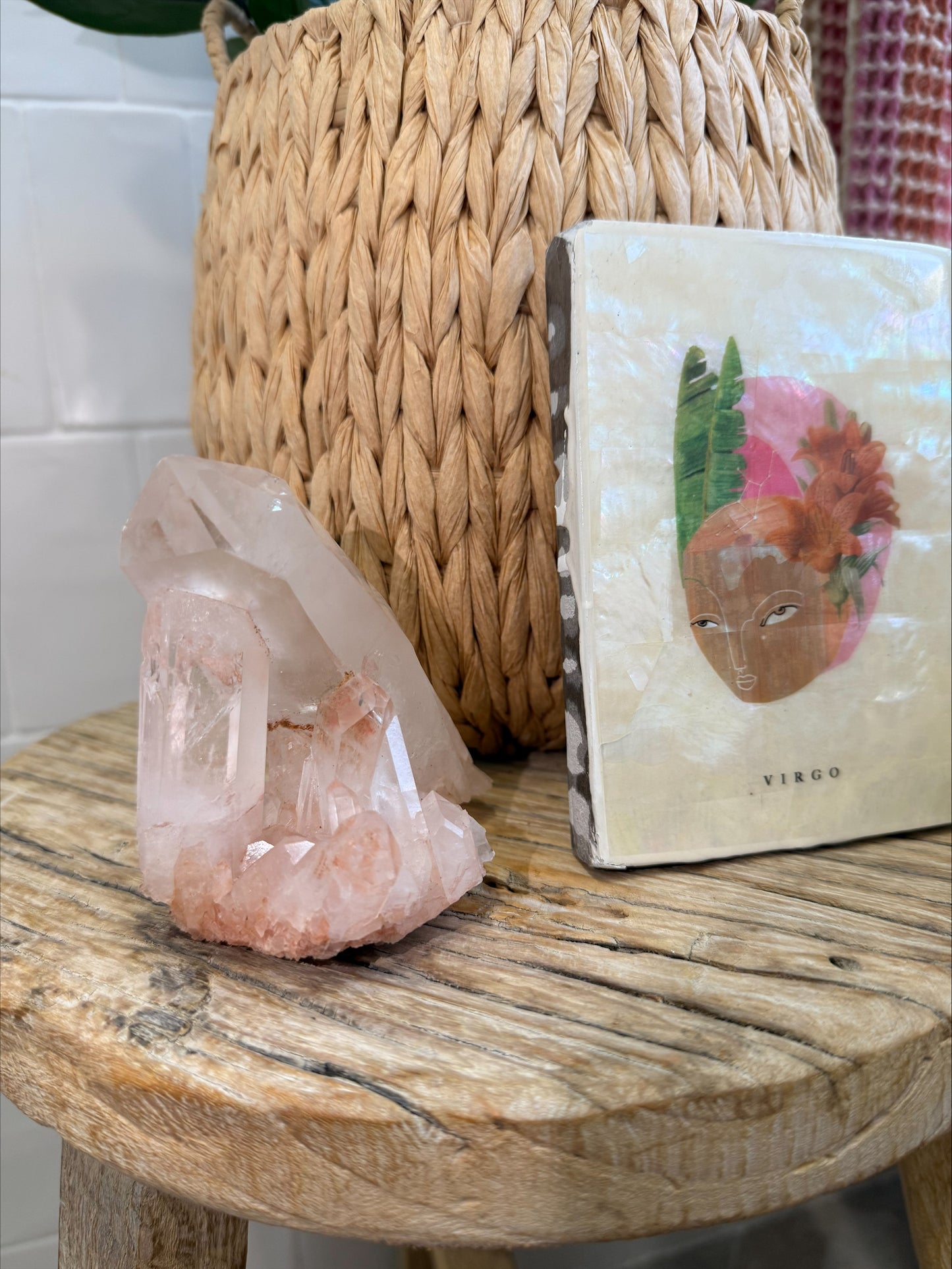 Blush Rose Quartz Cluster | 424g