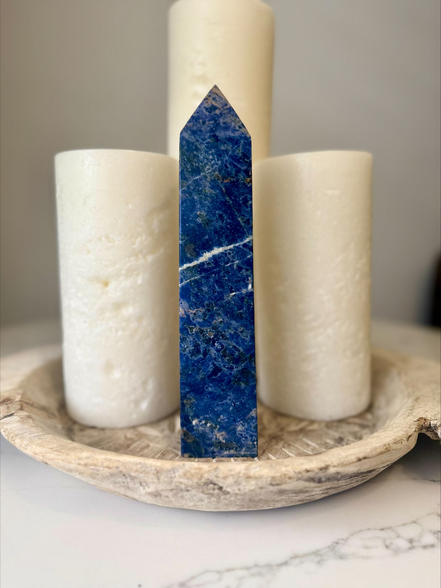 Natural Sodalite Tower | 1.1kg