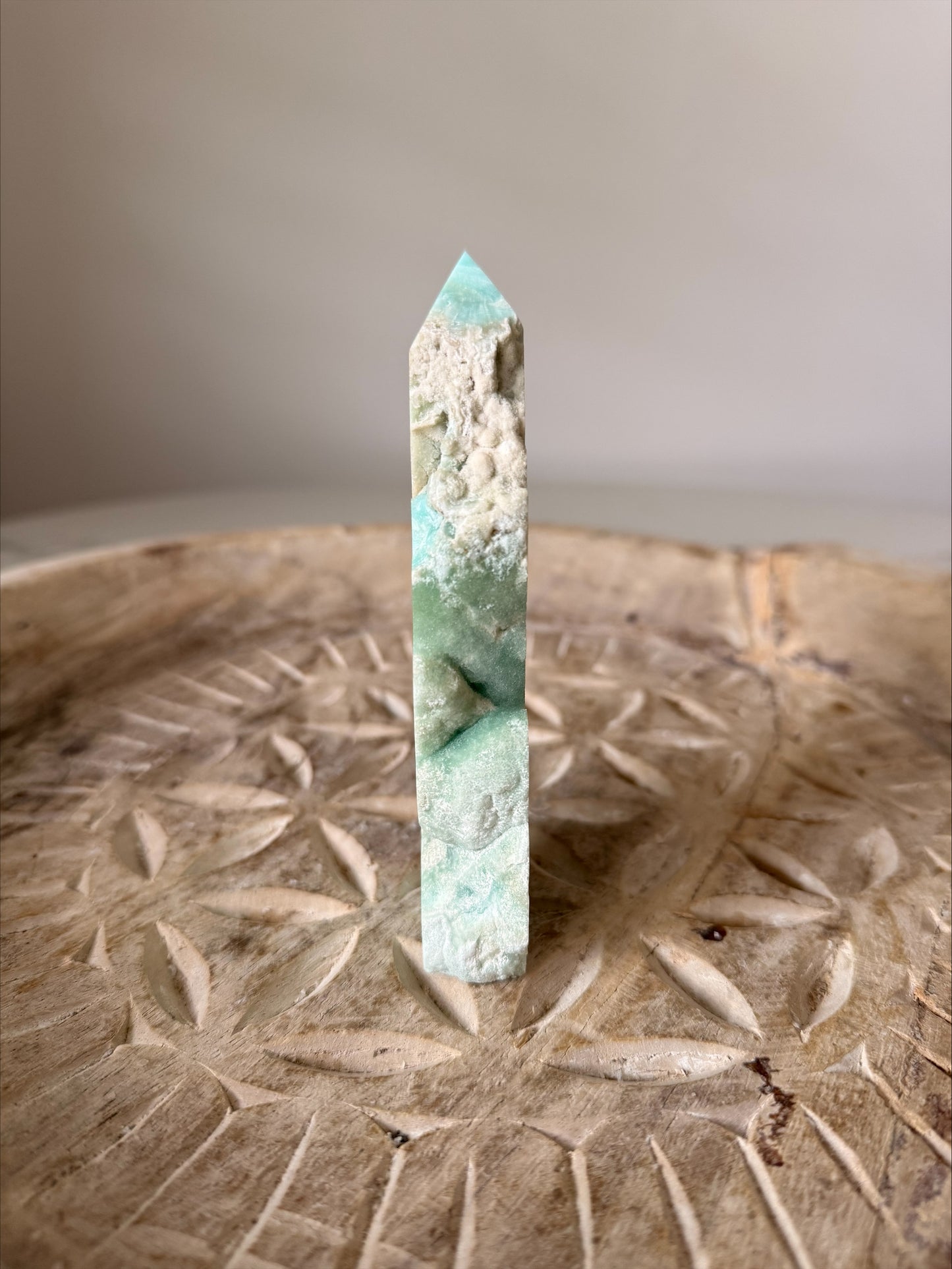 Natural Hemimorphite Freeform Tower | 240g