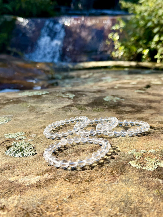 Clear Quartz Bracelet | 8mm