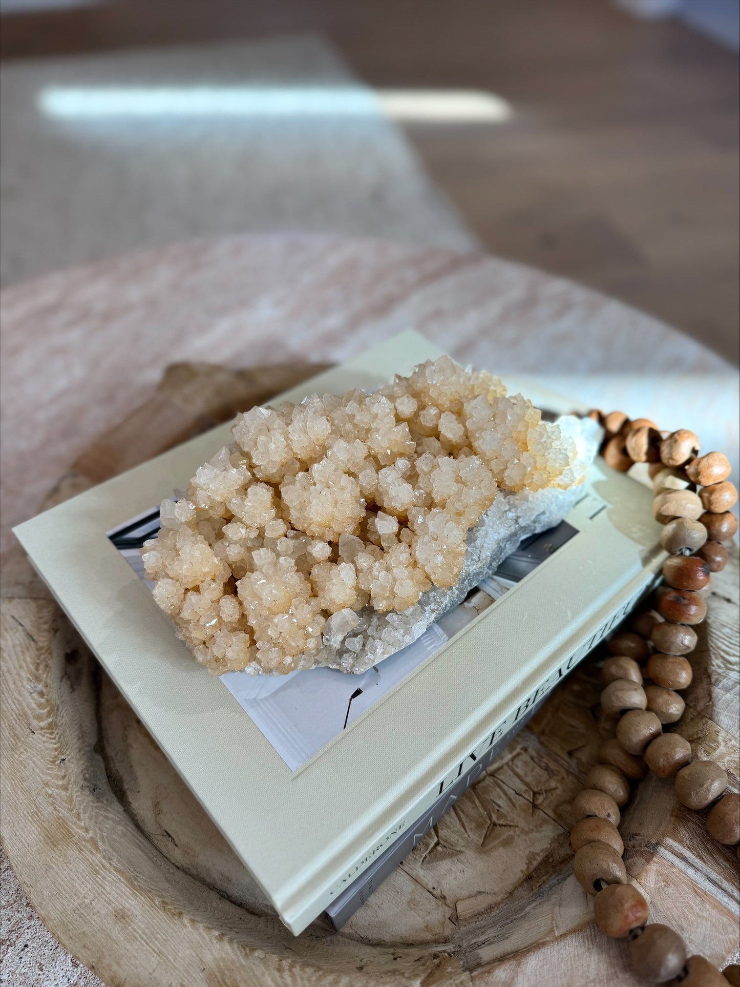 Statement Yellow Calcite Crystal on Stand | 2.324 kg