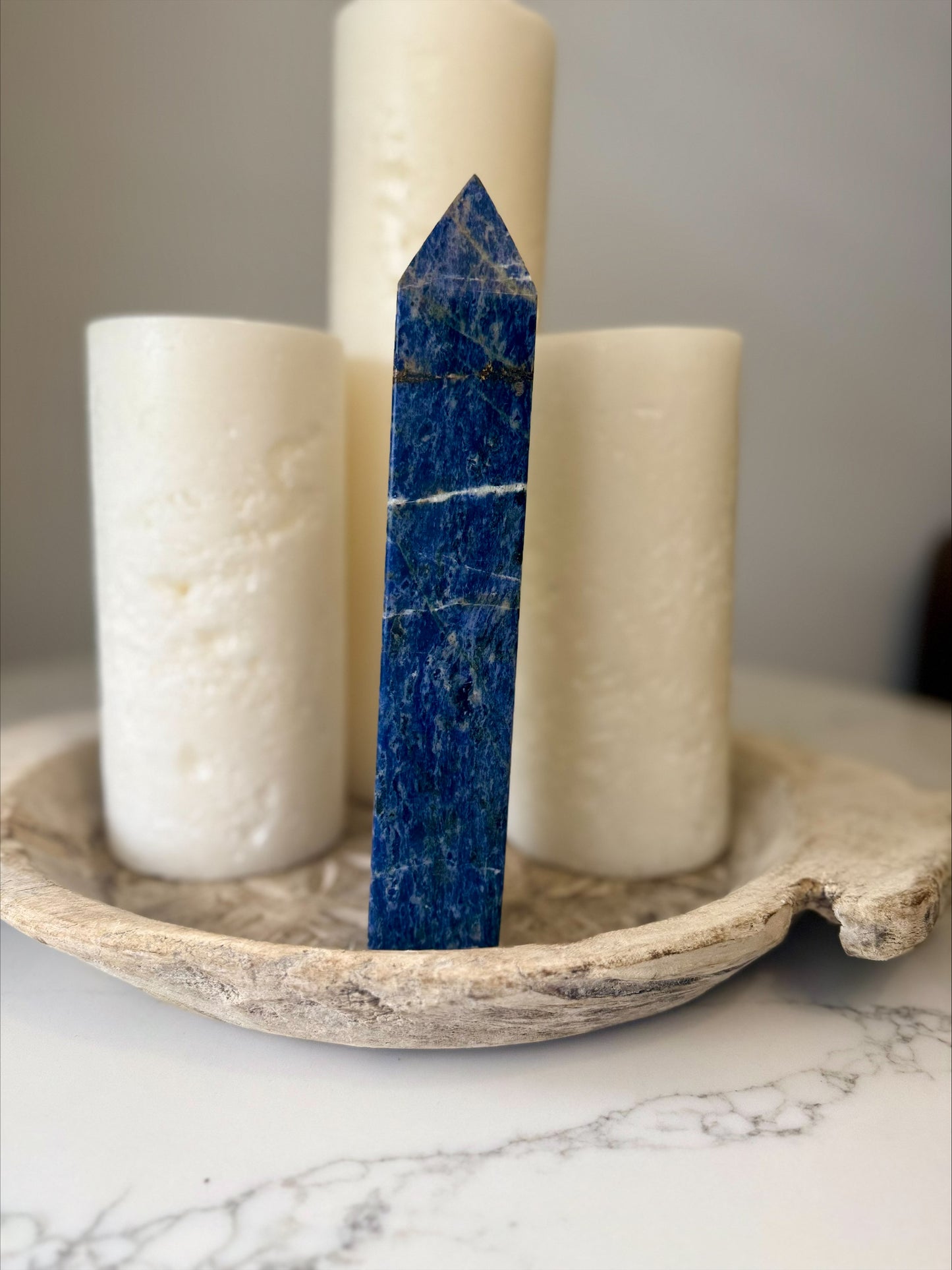 Natural Sodalite Tower | 1.1kg