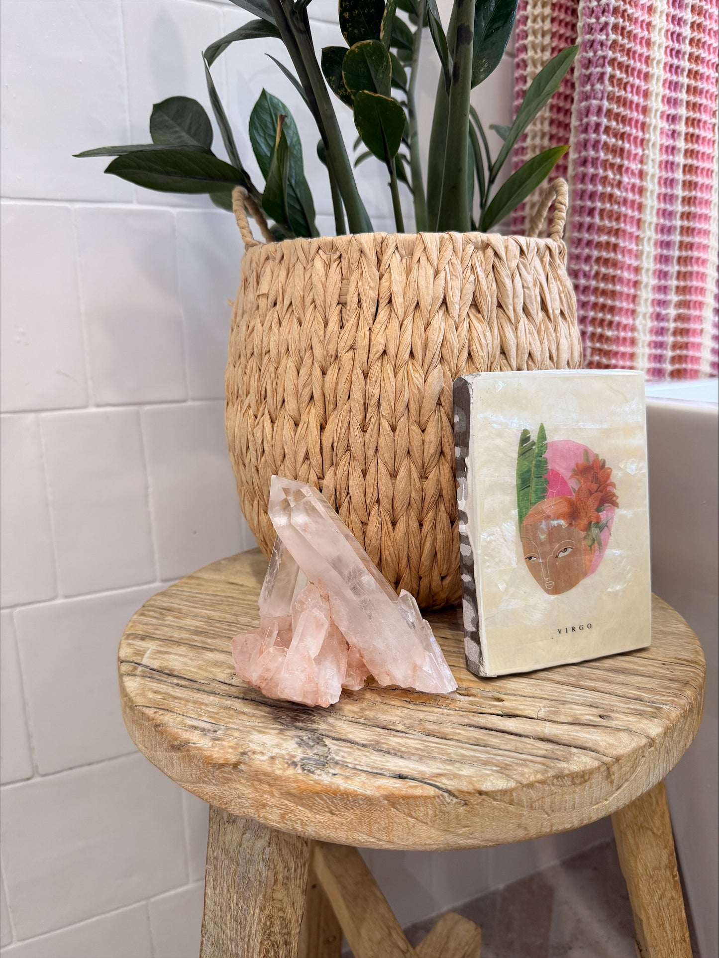 Blush Rose Quartz Cluster | 424g