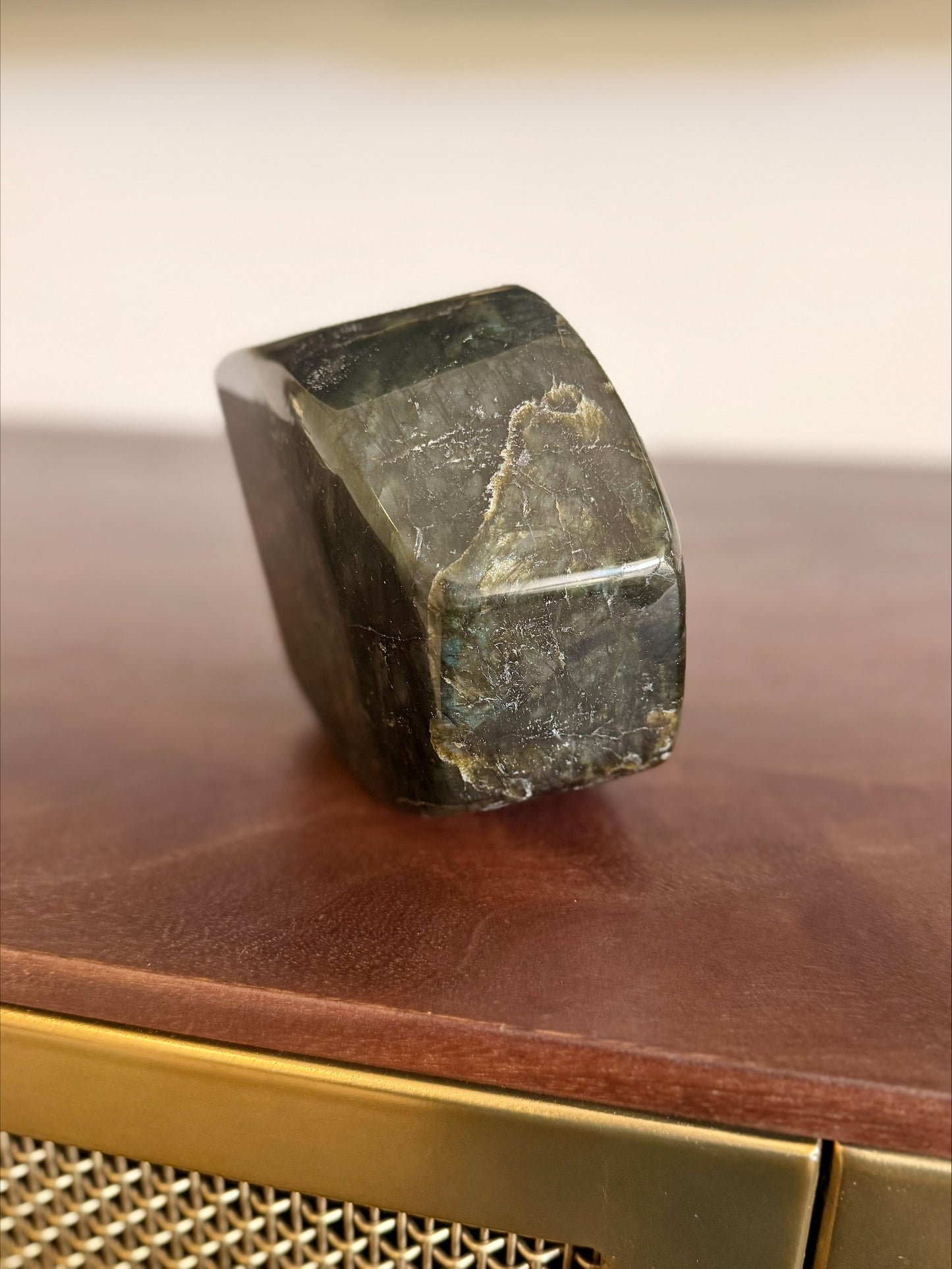 Labradorite Freeform 2.14kg – Electric Blue & Golden Flash Statement Piece