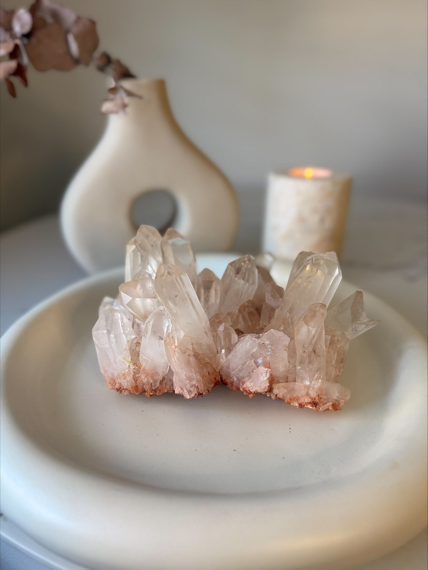 Pink Quartz Statement Cluster | 1.745kg