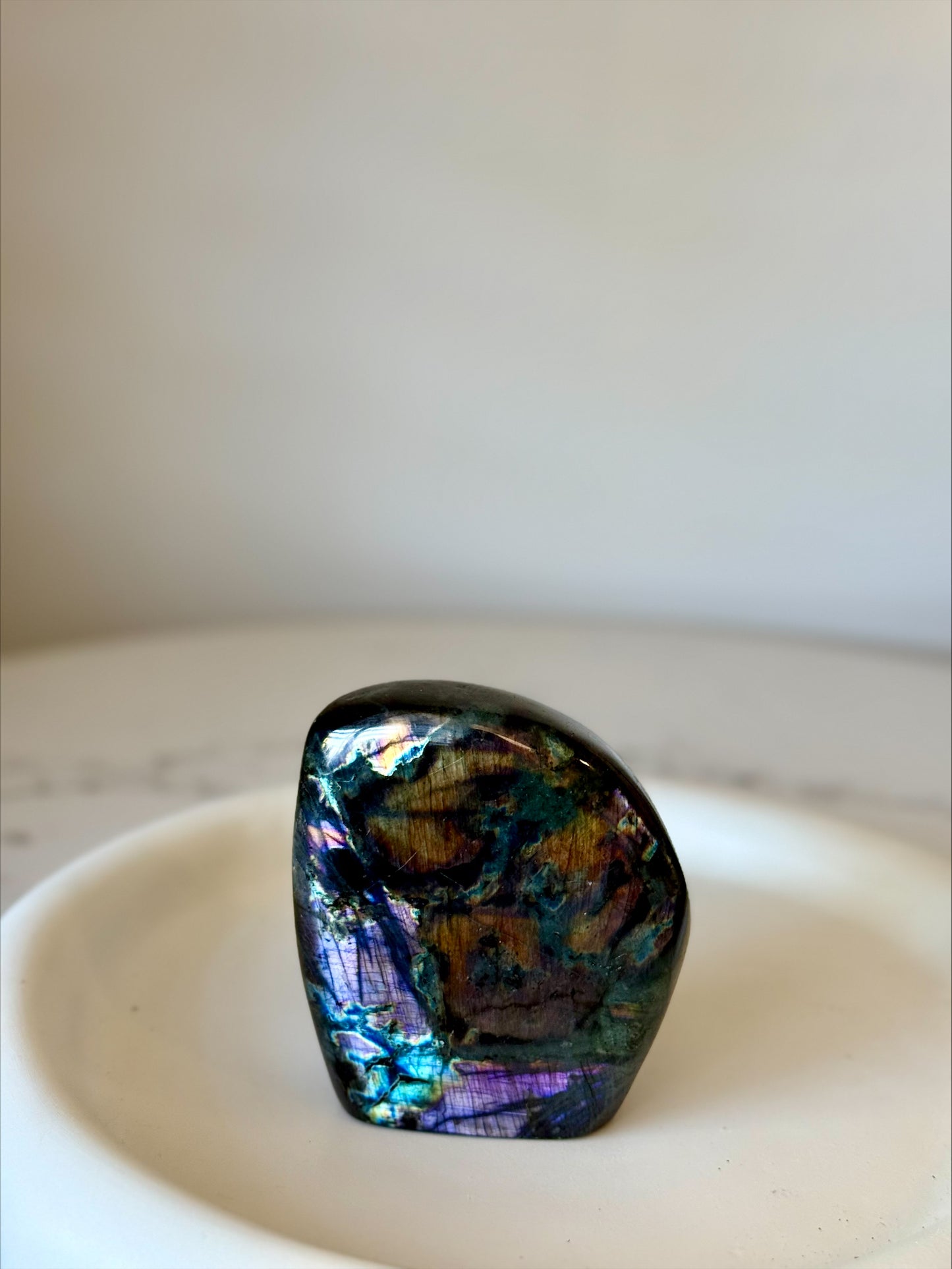 Purple Flash Labradorite Freeform